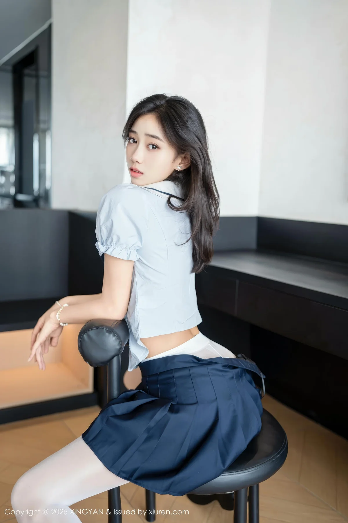 XINGYAN 星颜社 Vol.360 时安安 白色丝袜清纯jk - 4