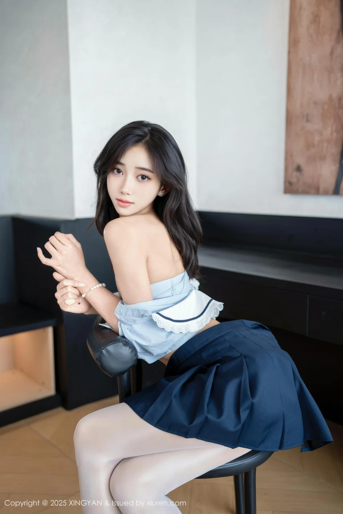 XINGYAN 星颜社 Vol.360 时安安 白色丝袜清纯jk - 6