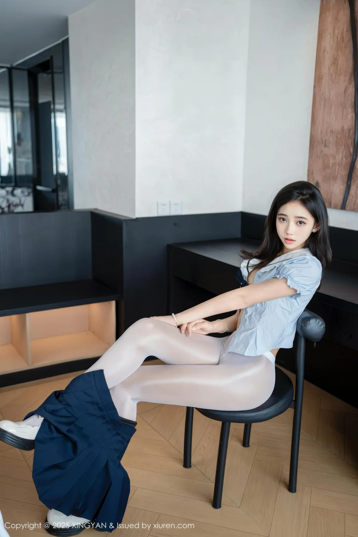 XINGYAN 星颜社 Vol.360 时安安 白色丝袜清纯jk - 9