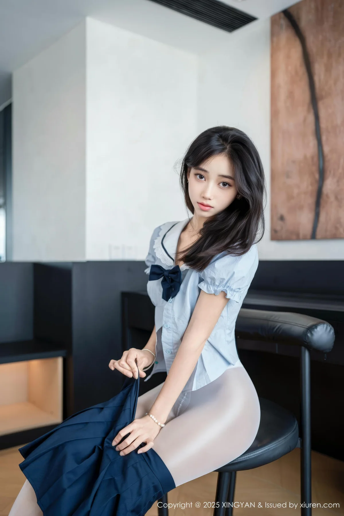 XINGYAN 星颜社 Vol.360 时安安 白色丝袜清纯jk - 10