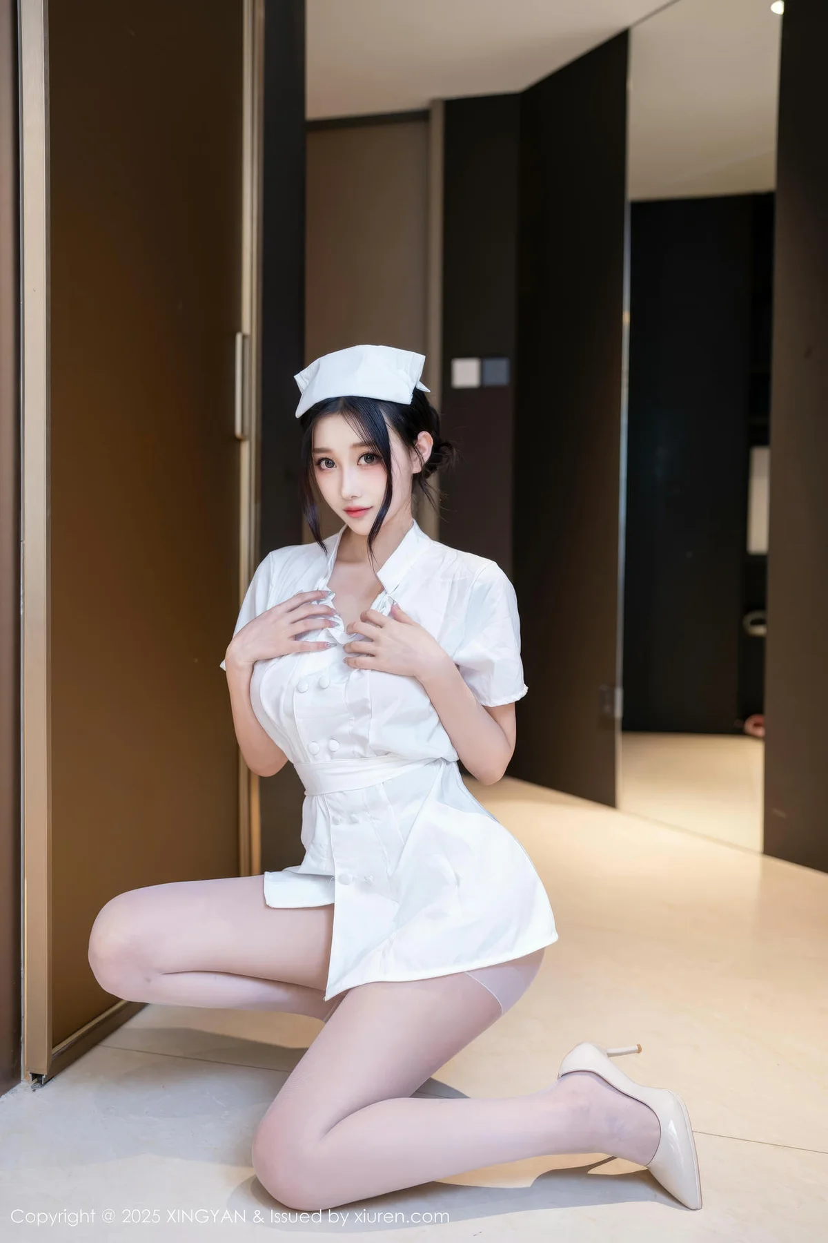 XINGYAN 星颜社 Vol.362 木森vita 白色护士制服诱惑 - 10