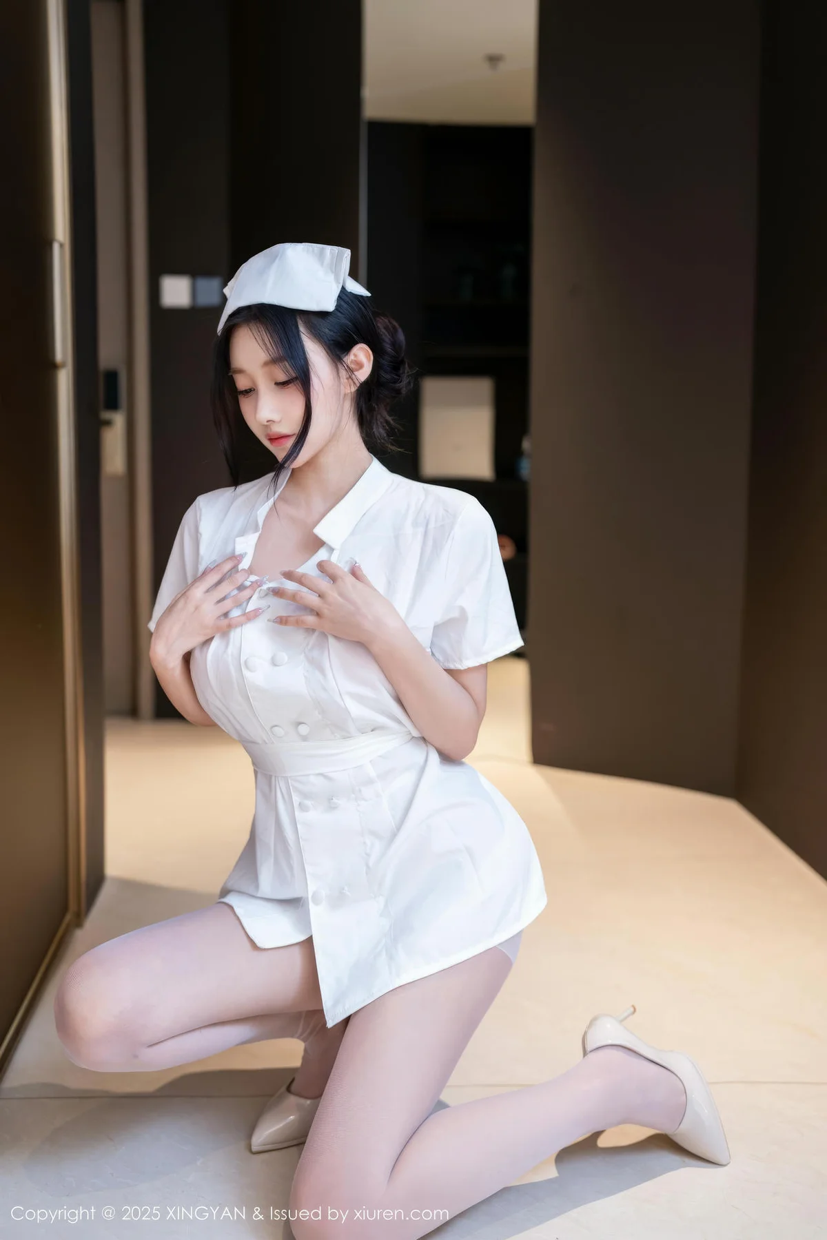 XINGYAN 星颜社 Vol.362 木森vita 白色护士制服诱惑 - 1