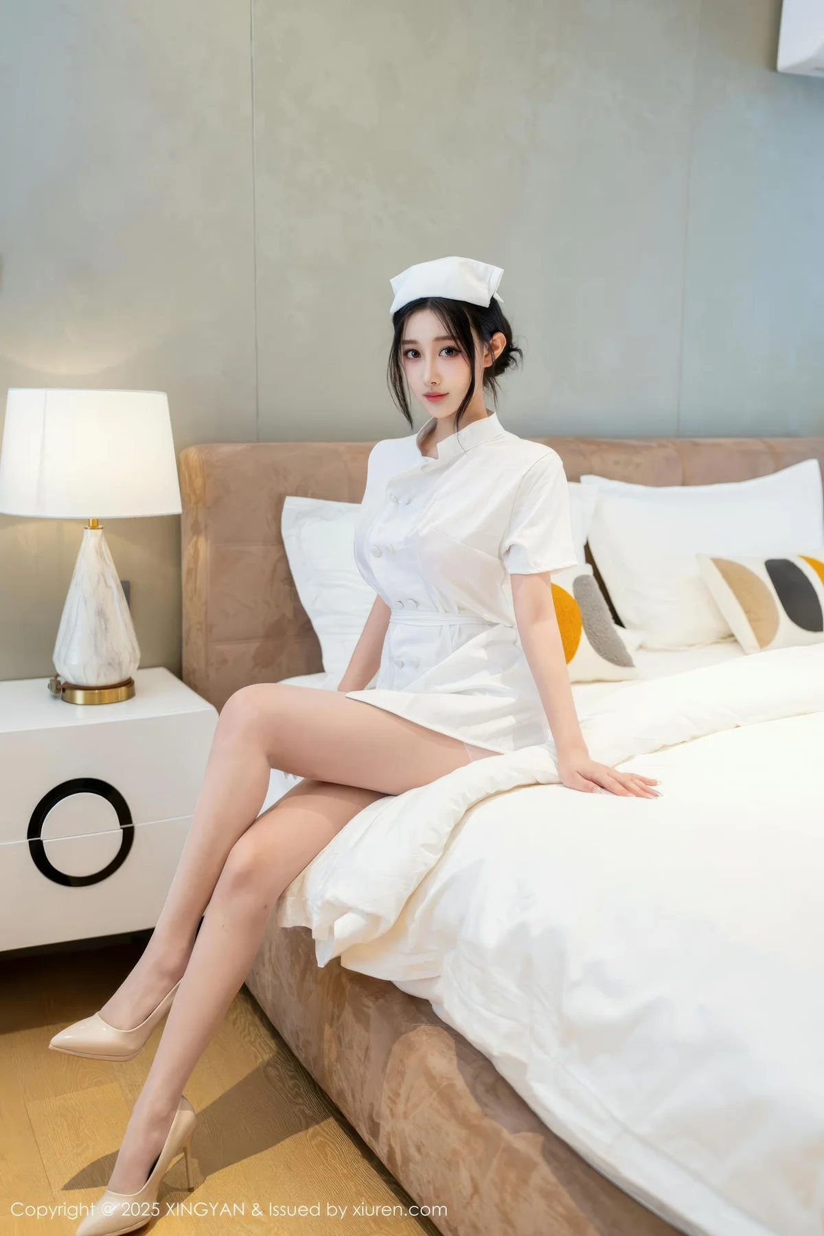 XINGYAN 星颜社 Vol.362 木森vita 白色护士制服诱惑 - 2