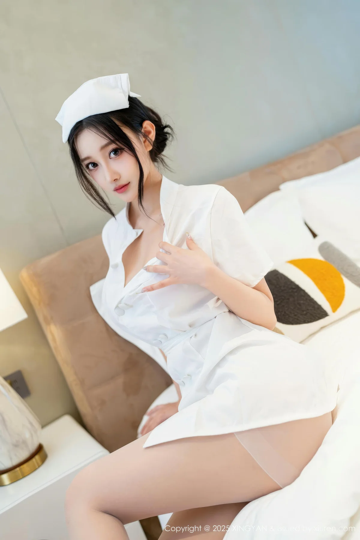 XINGYAN 星颜社 Vol.362 木森vita 白色护士制服诱惑 - 4