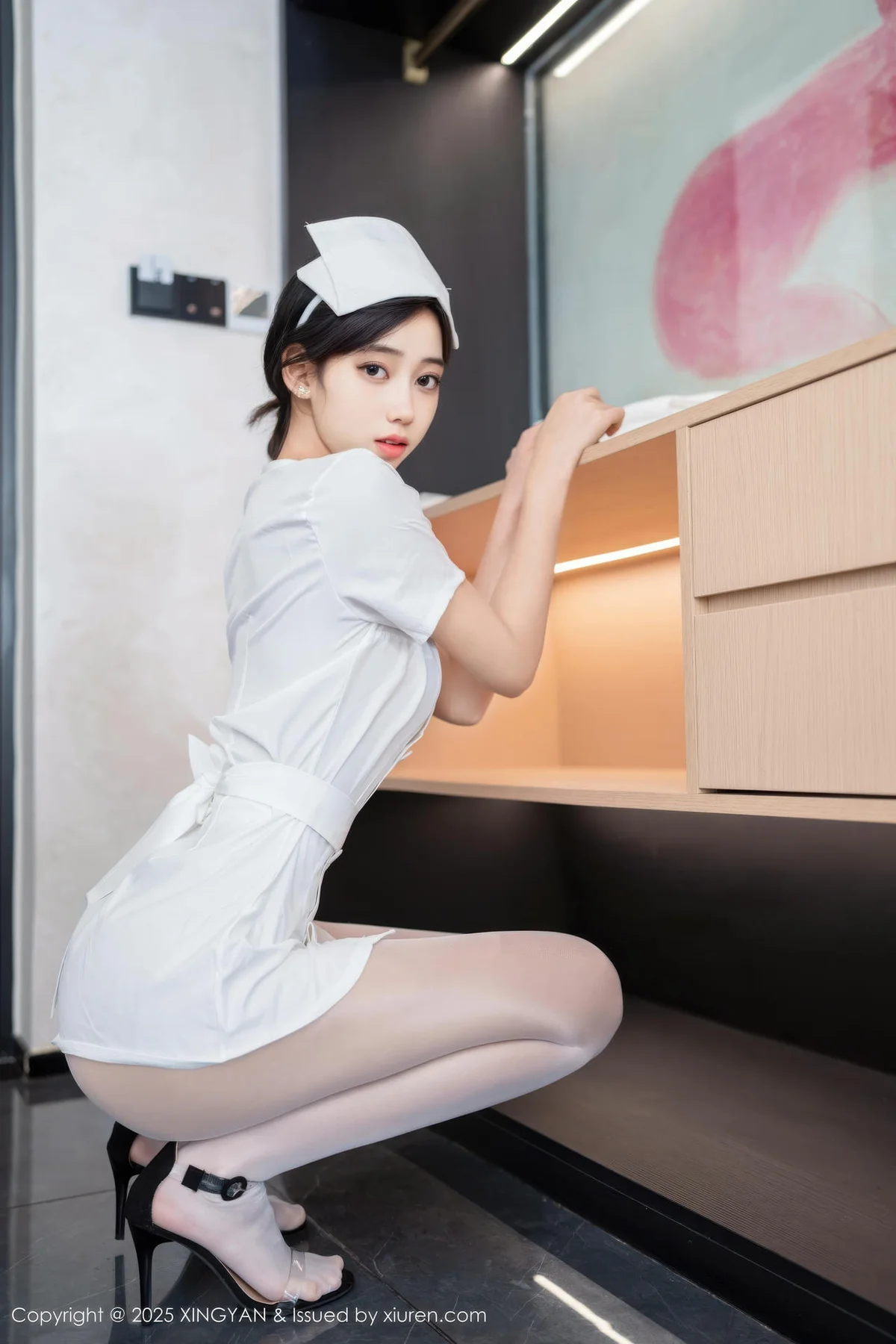 XINGYAN 星颜社 Vol.371 时安安 白色护士制服 - 2