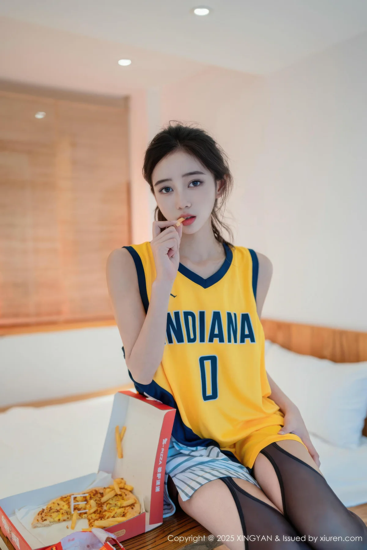 XINGYAN 星颜社 Vol.386 时安安 性感篮球服搭配 - 3