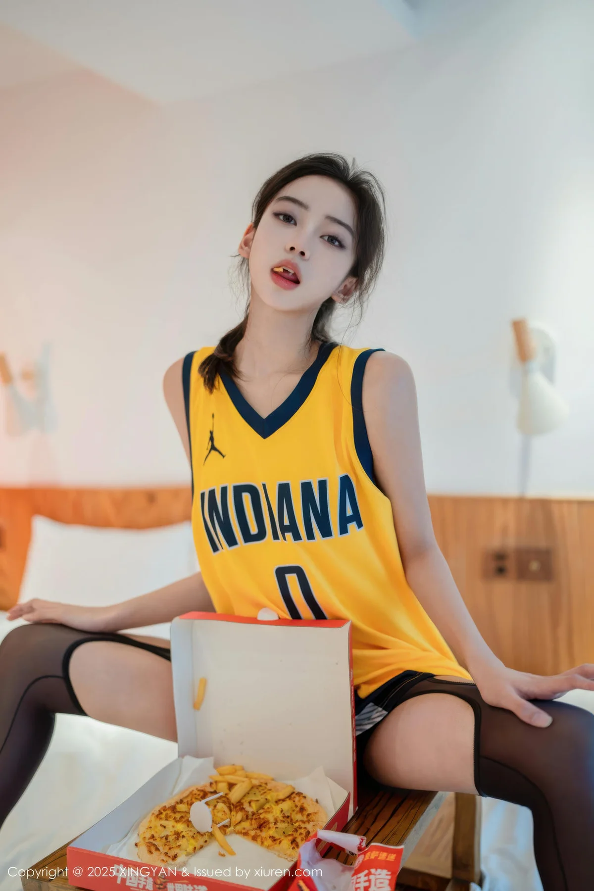 XINGYAN 星颜社 Vol.386 时安安 性感篮球服搭配 - 6