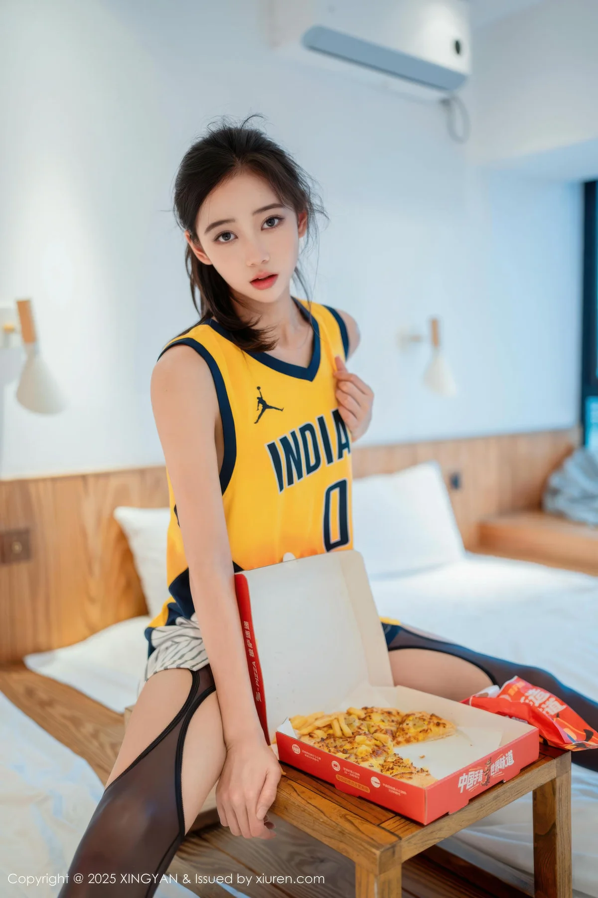 XINGYAN 星颜社 Vol.386 时安安 性感篮球服搭配 - 8