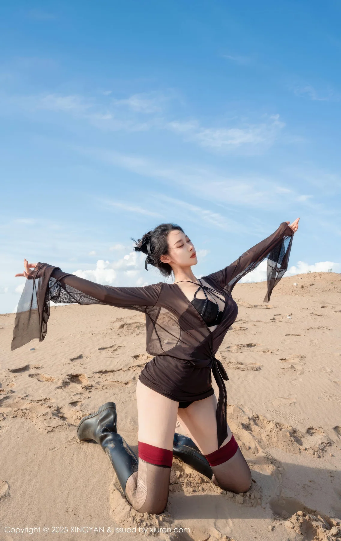 XINGYAN 星颜社 Vol.387 清妙 性感魅惑黑丝 - 2