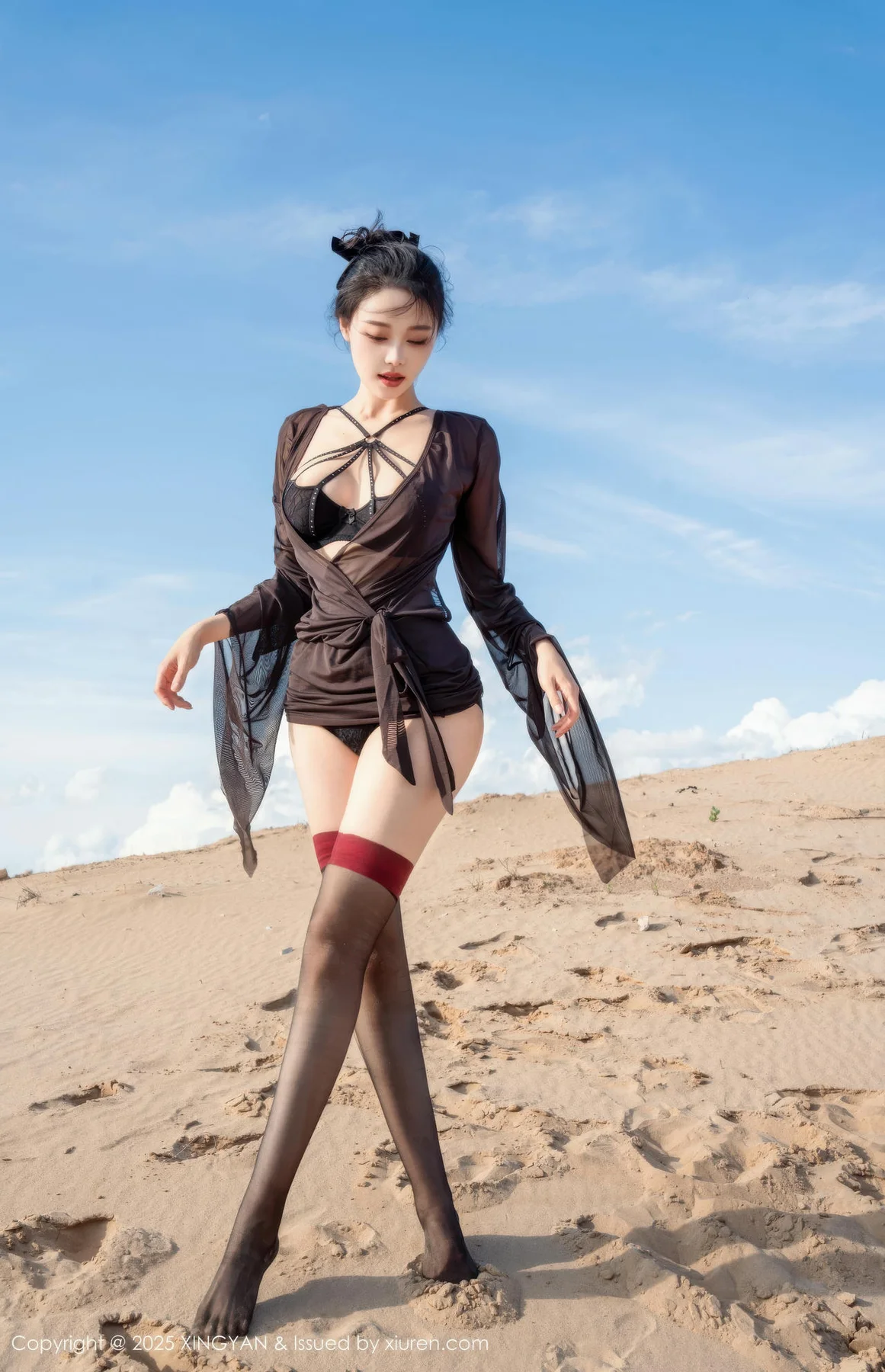 XINGYAN 星颜社 Vol.387 清妙 性感魅惑黑丝 - 6