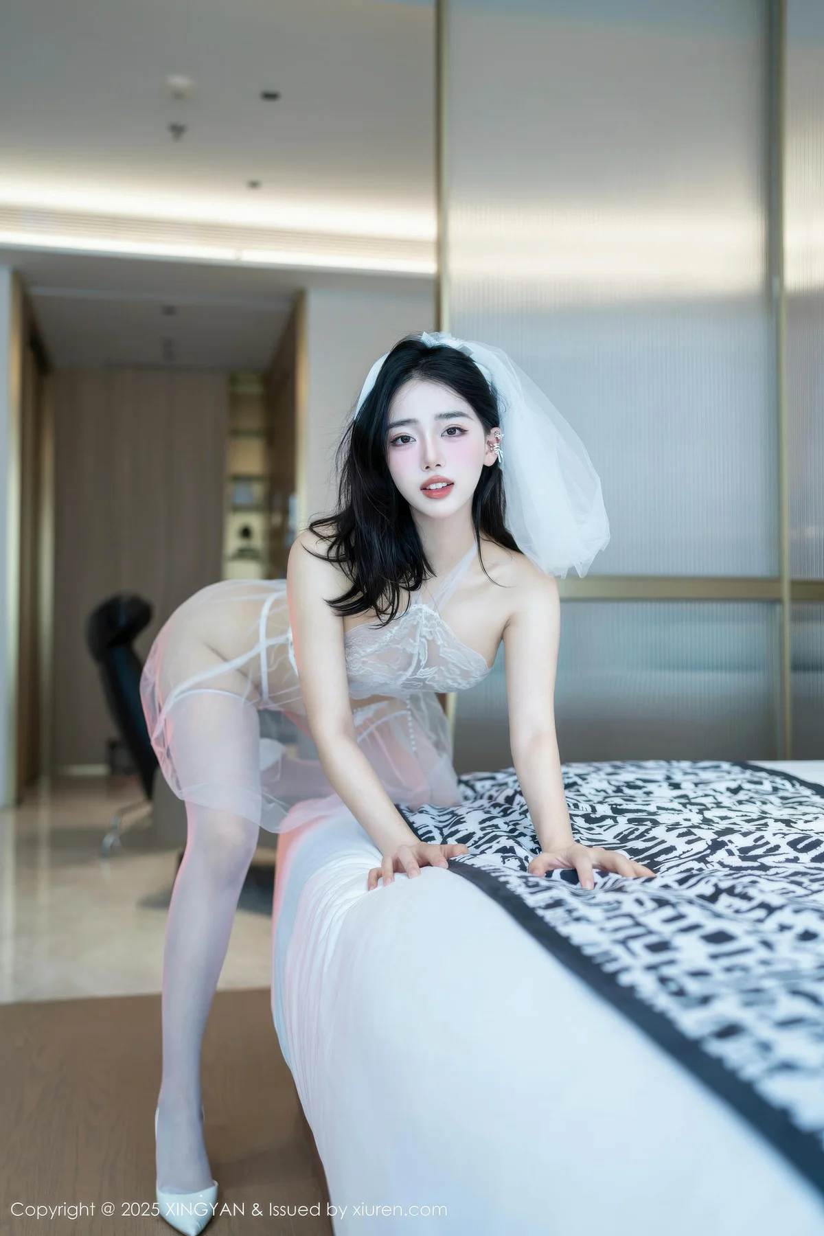 XINGYAN 星颜社 Vol.429 阮福福 蕾丝透视白色情趣 - 10