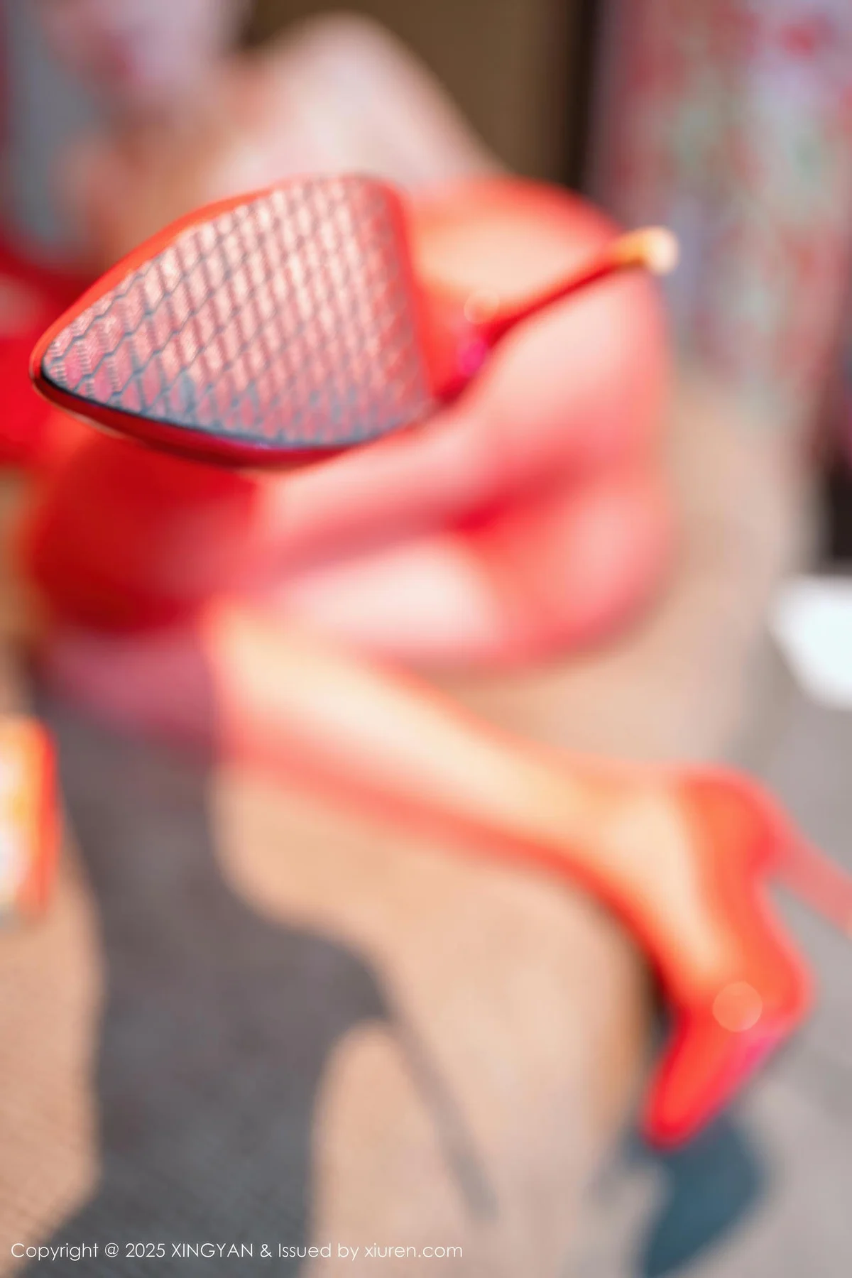 XINGYAN 星颜社 Vol.438 大美妞儿 红色新娘服饰 - 7