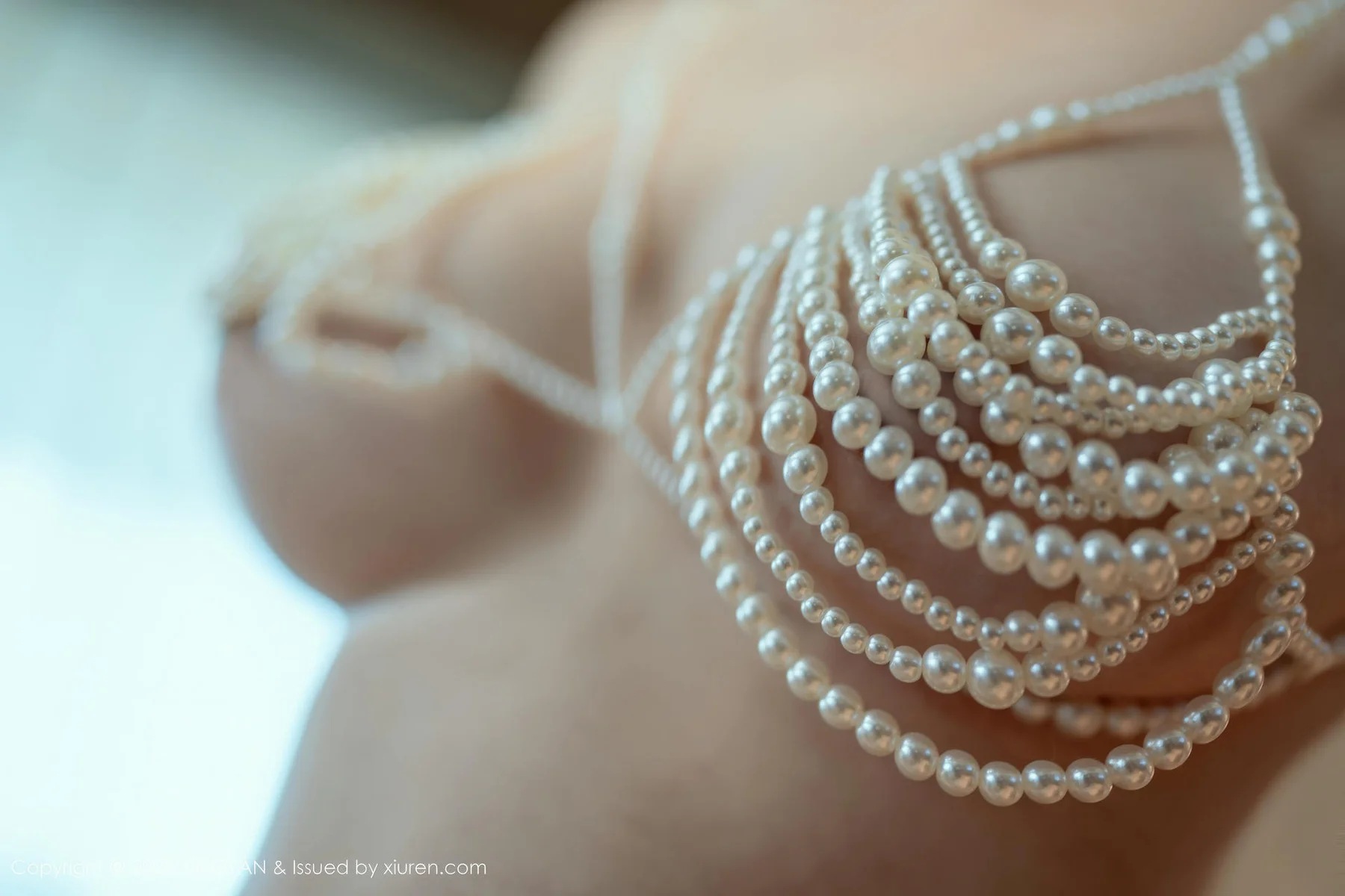 XINGYAN 星颜社 Vol.441 大美妞儿 白色珍珠内衣 - 10