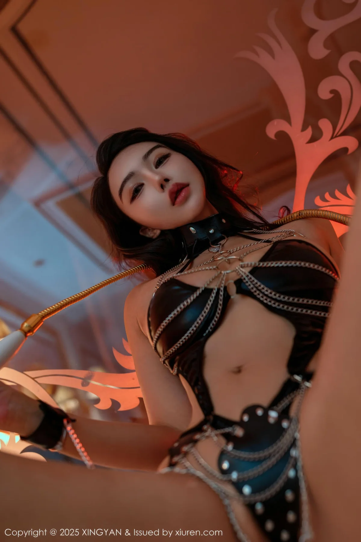 XINGYAN 星颜社 Vol.443 李若汐 黑色情趣服饰 - 9