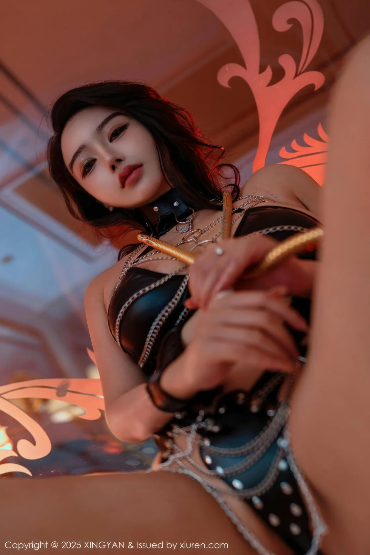 XINGYAN 星颜社 Vol.443 李若汐 黑色情趣服饰 - 2