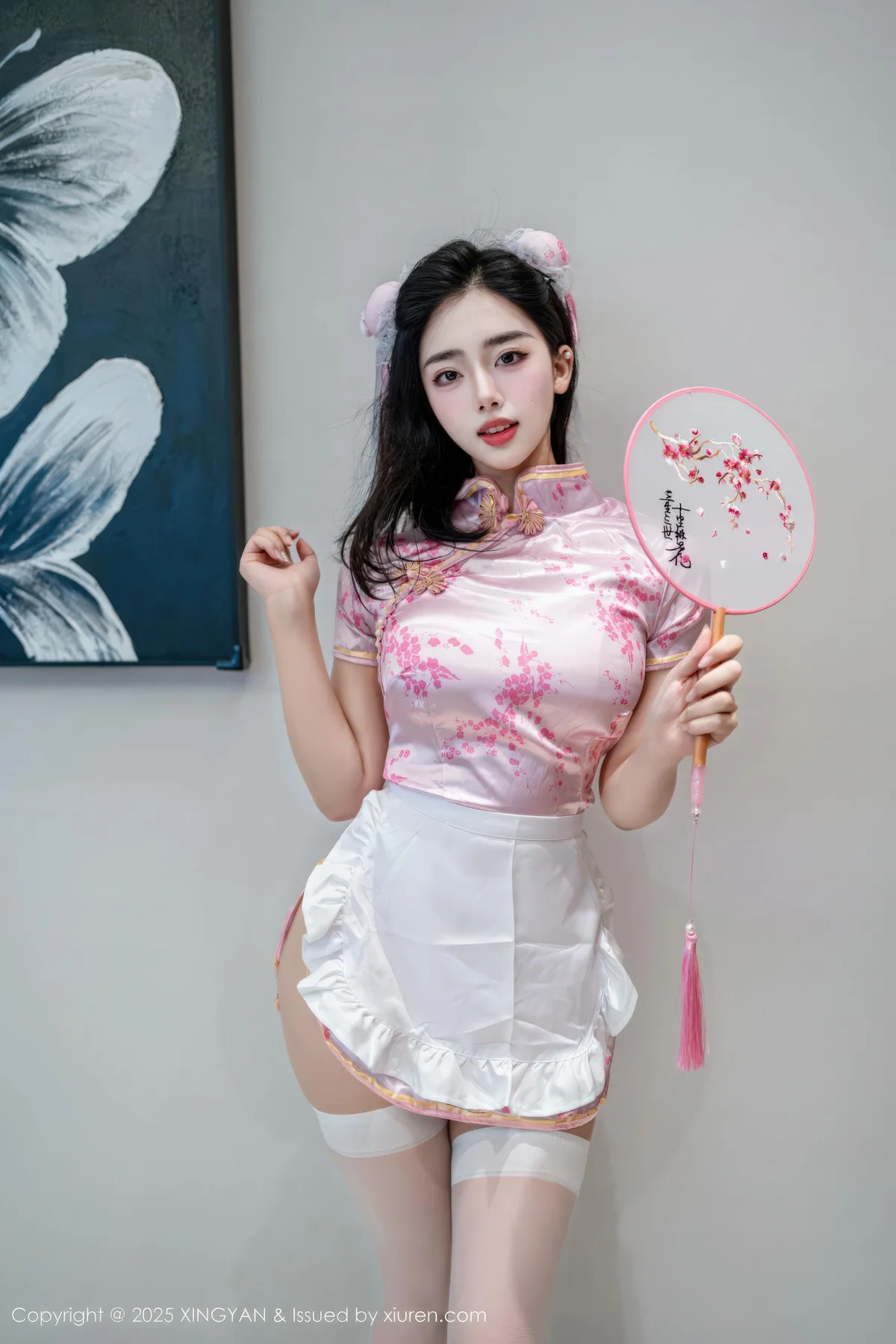 XINGYAN 星颜社 Vol.445 阮福福 翘臀旗袍丁字裤 - 2