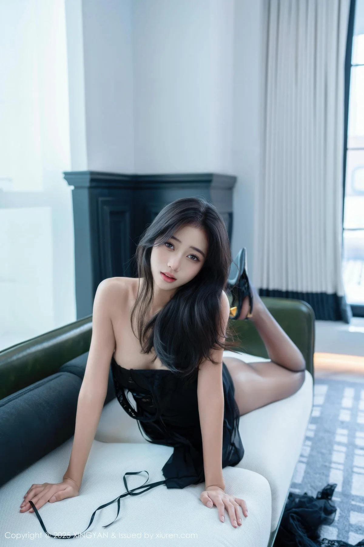 XINGYAN 星颜社 Vol.451 时安安 性感魅惑黑丝 - 5