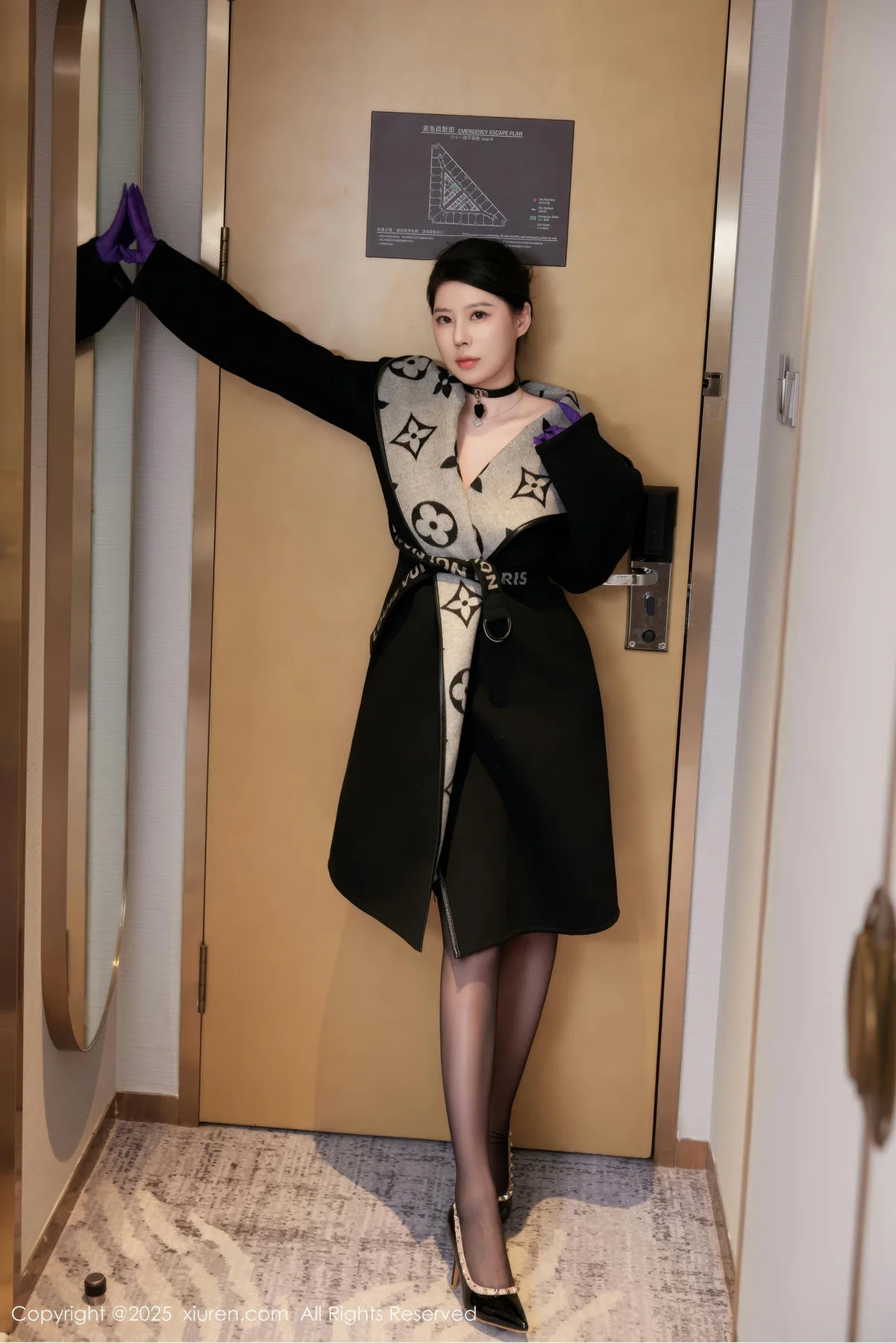 XiuRen 秀人 No.10001 白茹雪abby 吊袜紧身衣私房 - 5