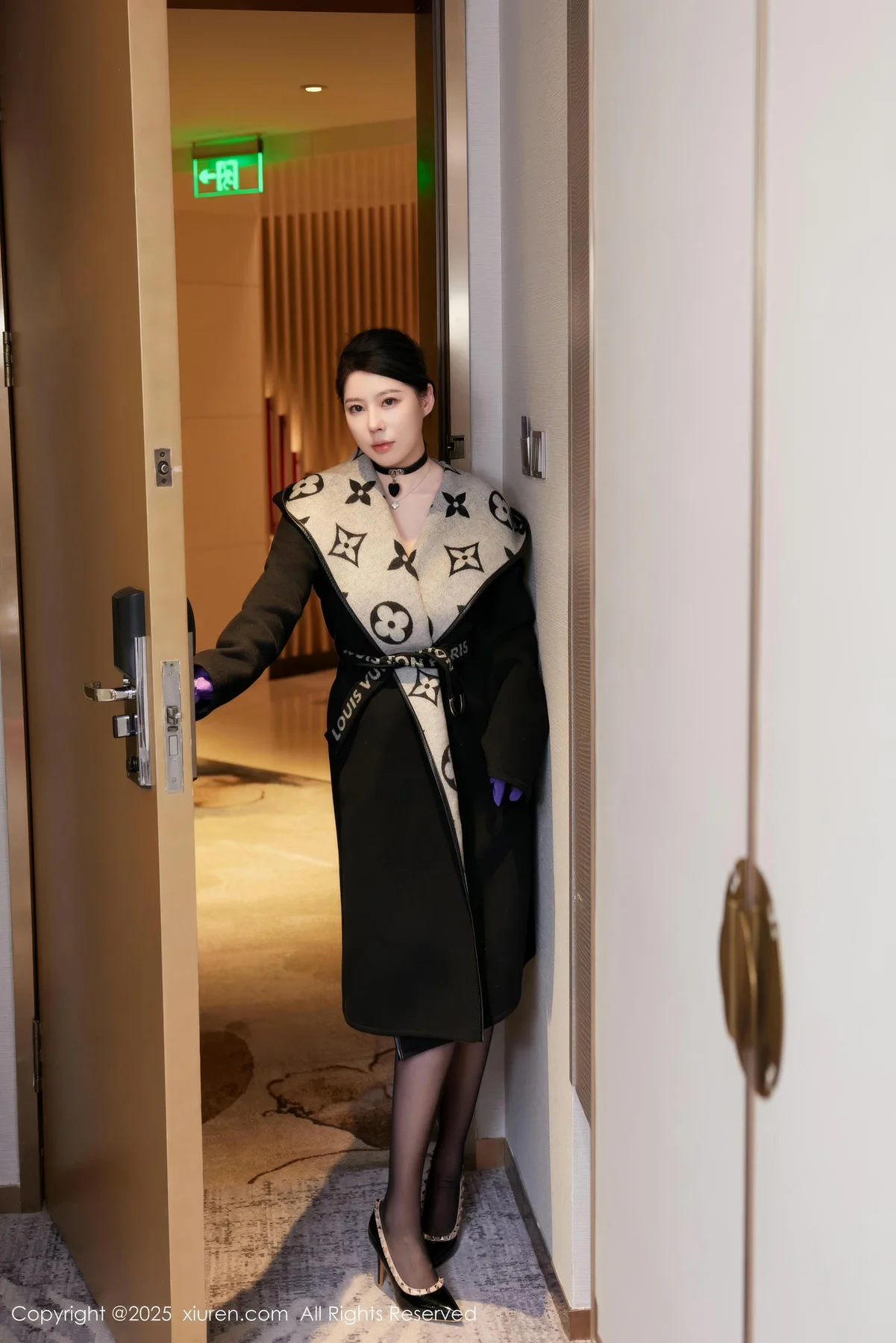 XiuRen 秀人 No.10001 白茹雪abby 吊袜紧身衣私房 - 6