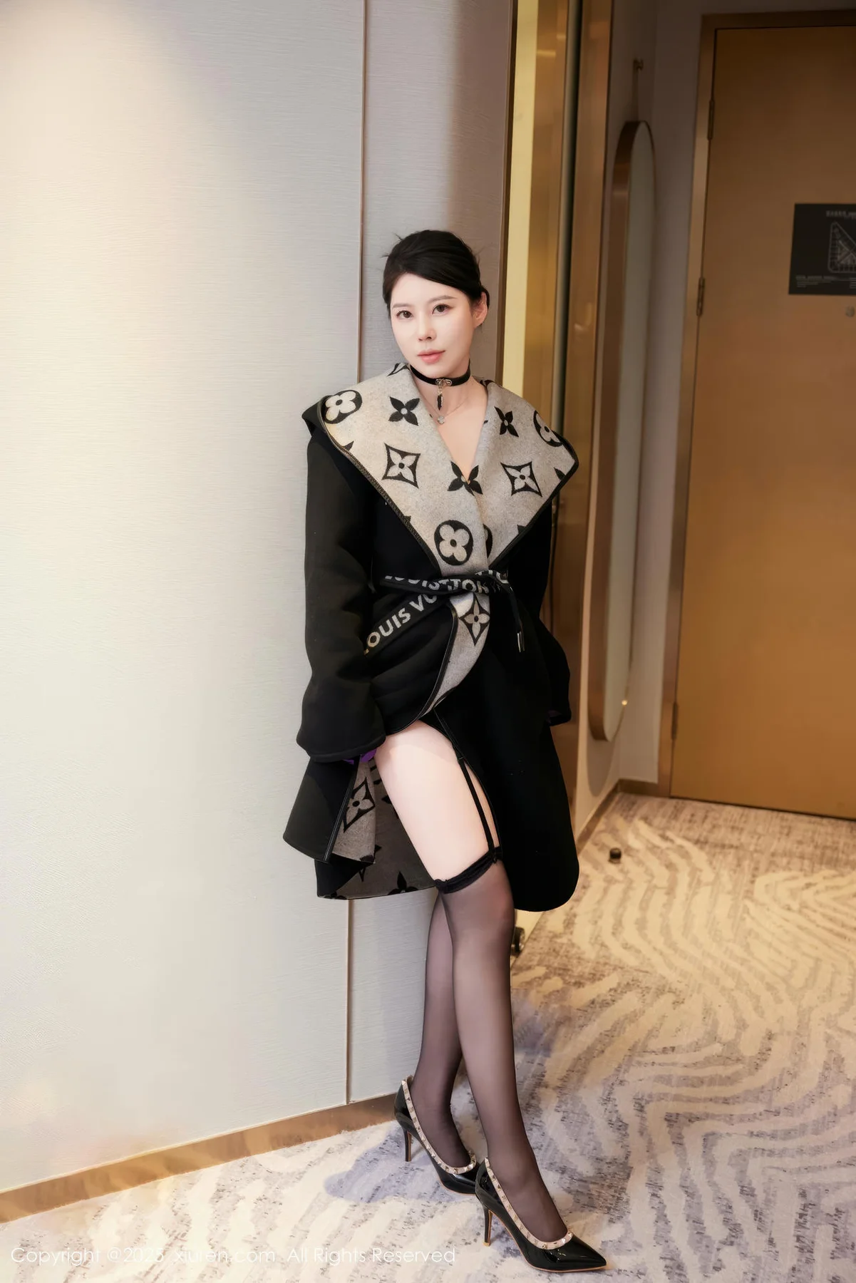 XiuRen 秀人 No.10001 白茹雪abby 吊袜紧身衣私房 - 10