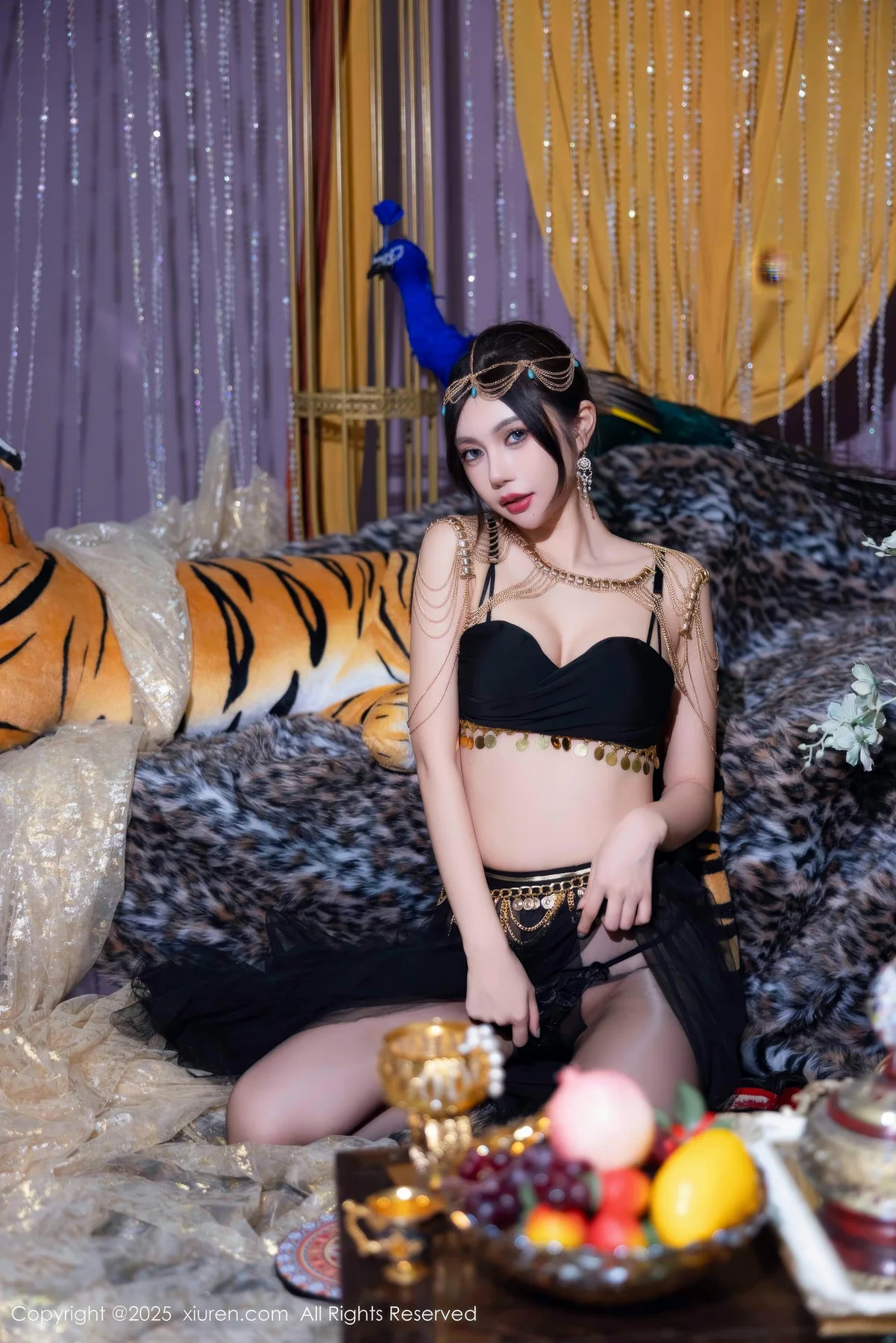 XiuRen 秀人 No.10018 绮里嘉ula 黑丝异域写真 - 7