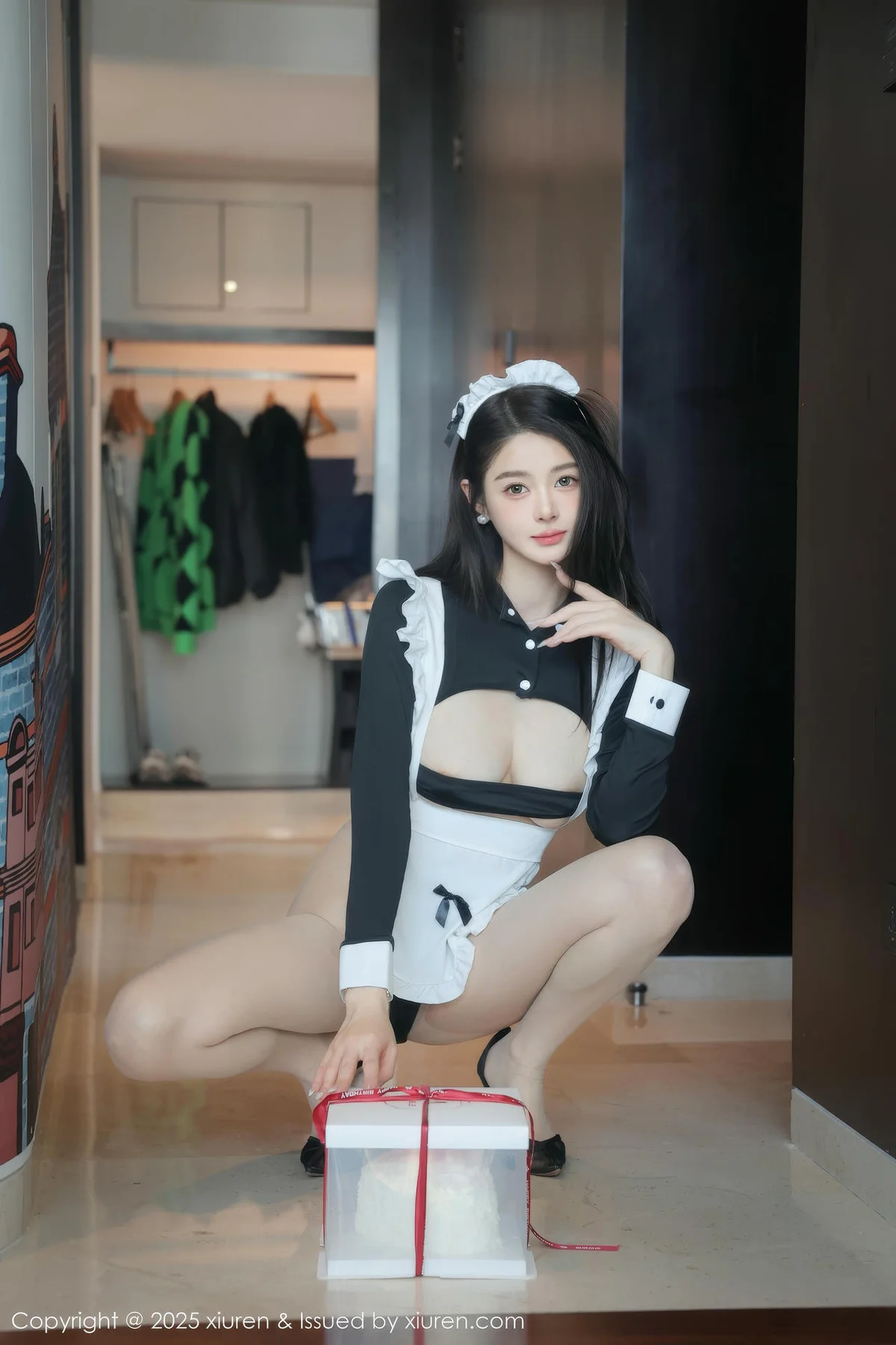 XiuRen 秀人 No.10024 Candy糖糖 爆乳女仆私房 - 8