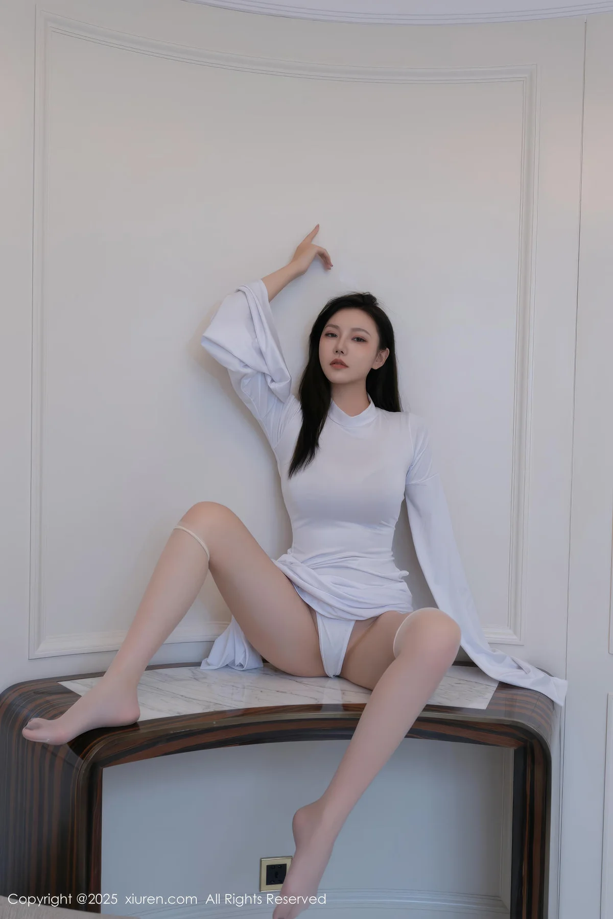 XiuRen 秀人 No.10035 安然anran 制服内衣私房主题 - 1