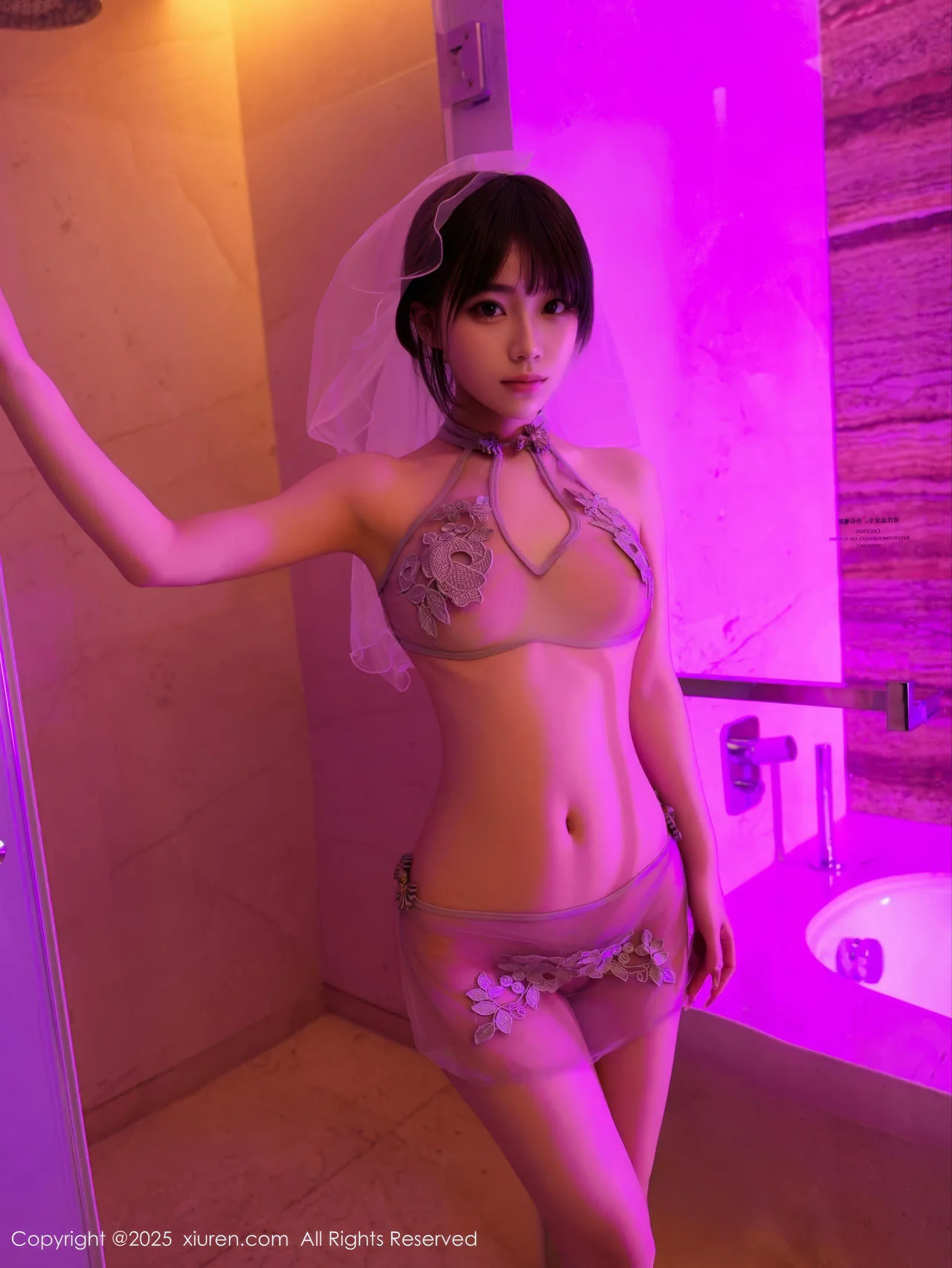 XiuRen 秀人 No.10037 阿汁 浴室玉体湿身 - 5