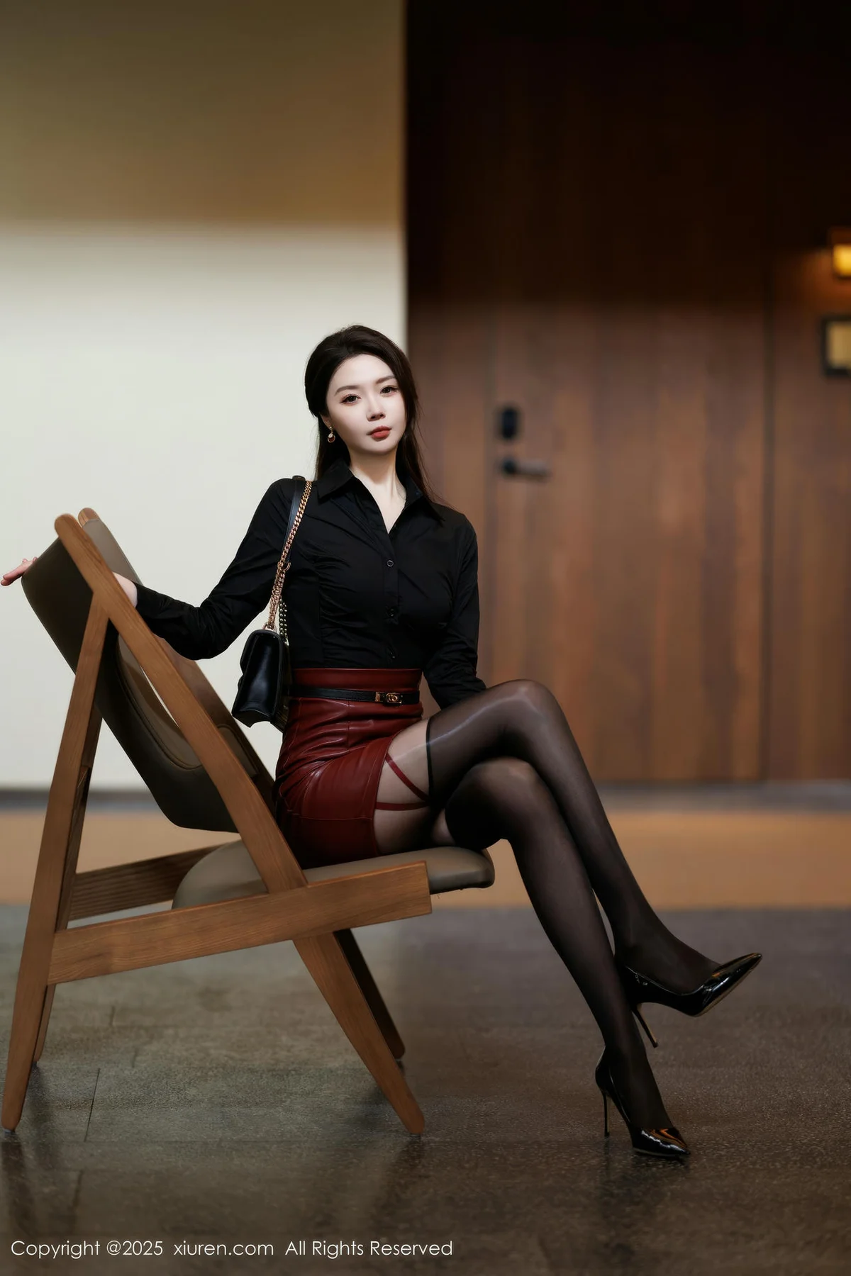 XiuRen 秀人 No.10039 梦心玥 高跟美腿内衣模特 - 6