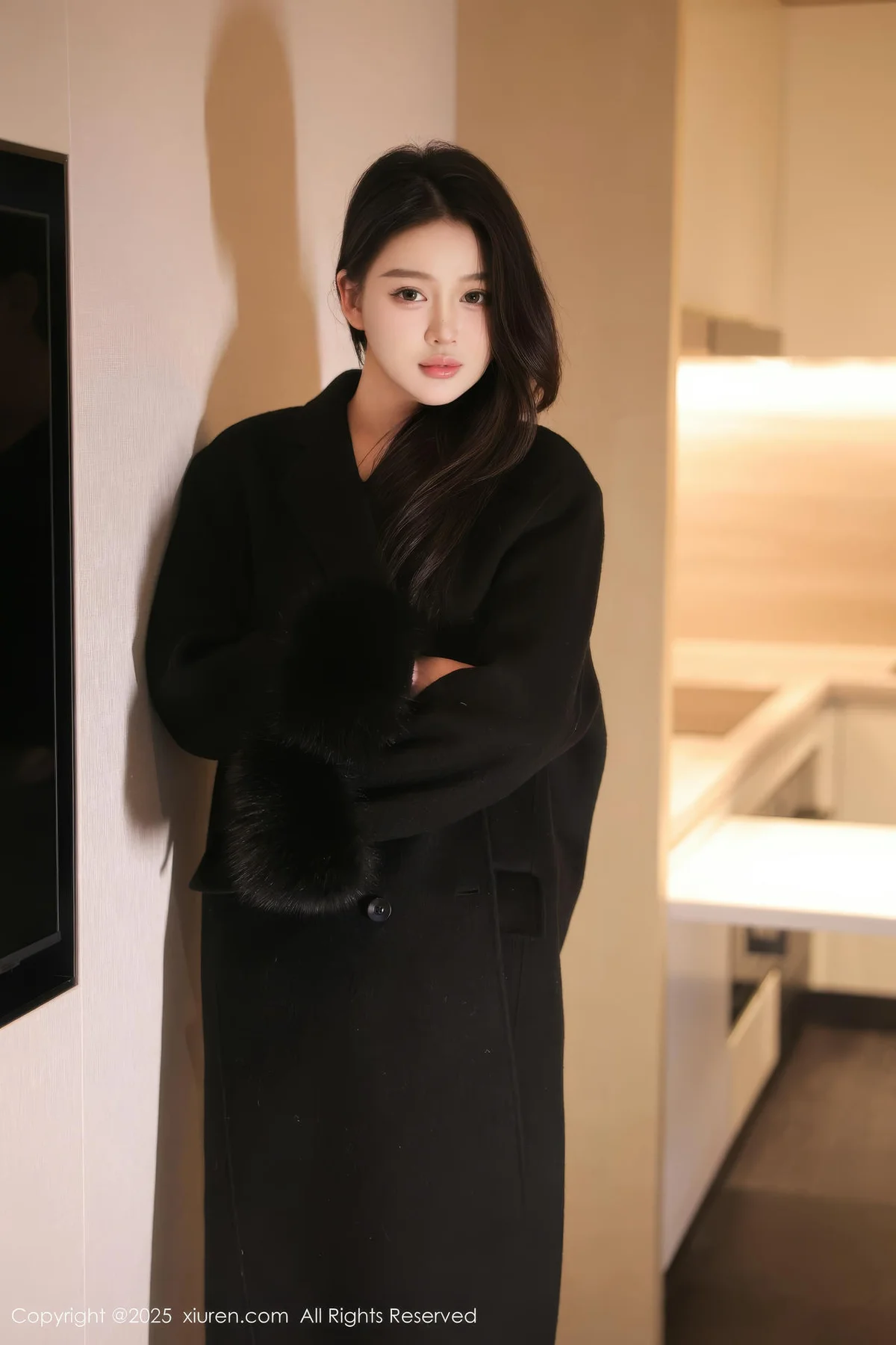 XiuRen 秀人 No.10050 温妮 紫色透视美裙 - 1