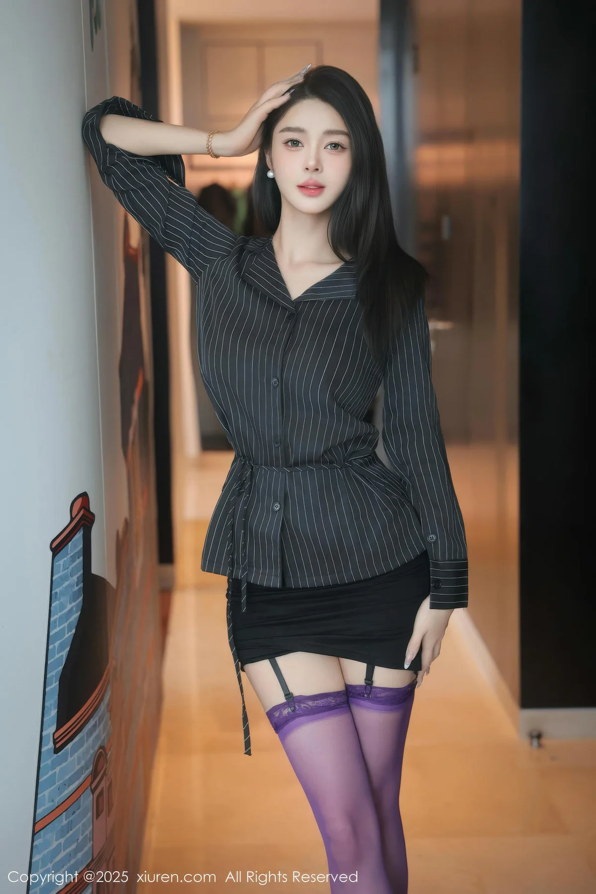 XiuRen 秀人 No.10053 Candy糖糖 翘臀丁字裤私房 - 1