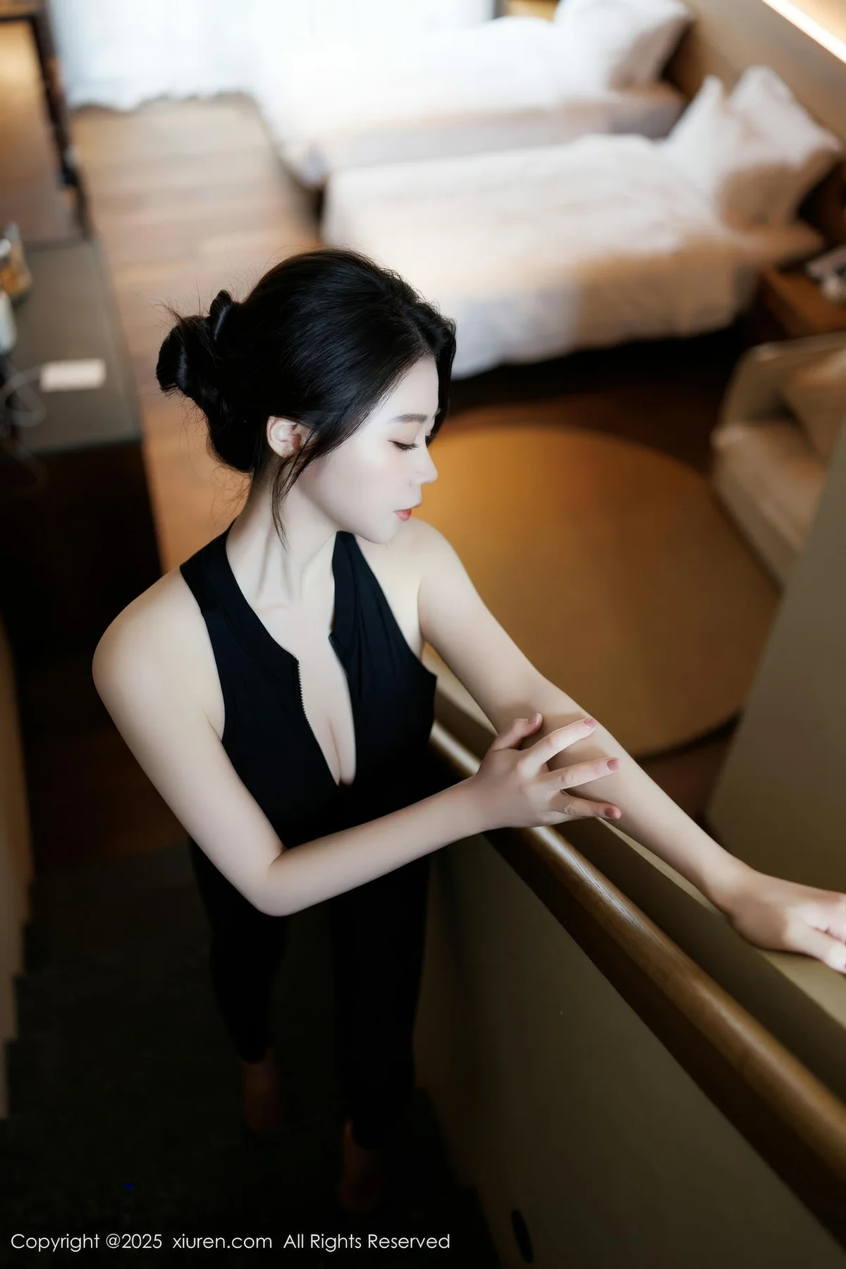 XiuRen 秀人 No.10059 梦心玥 丁字裤连体裤 - 1