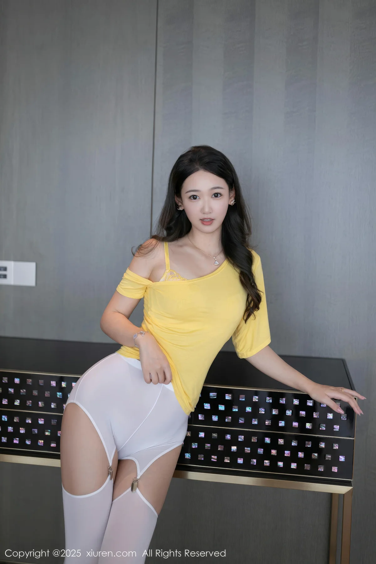 XiuRen 秀人 No.10062 唐安琪 白色健身裤 - 8