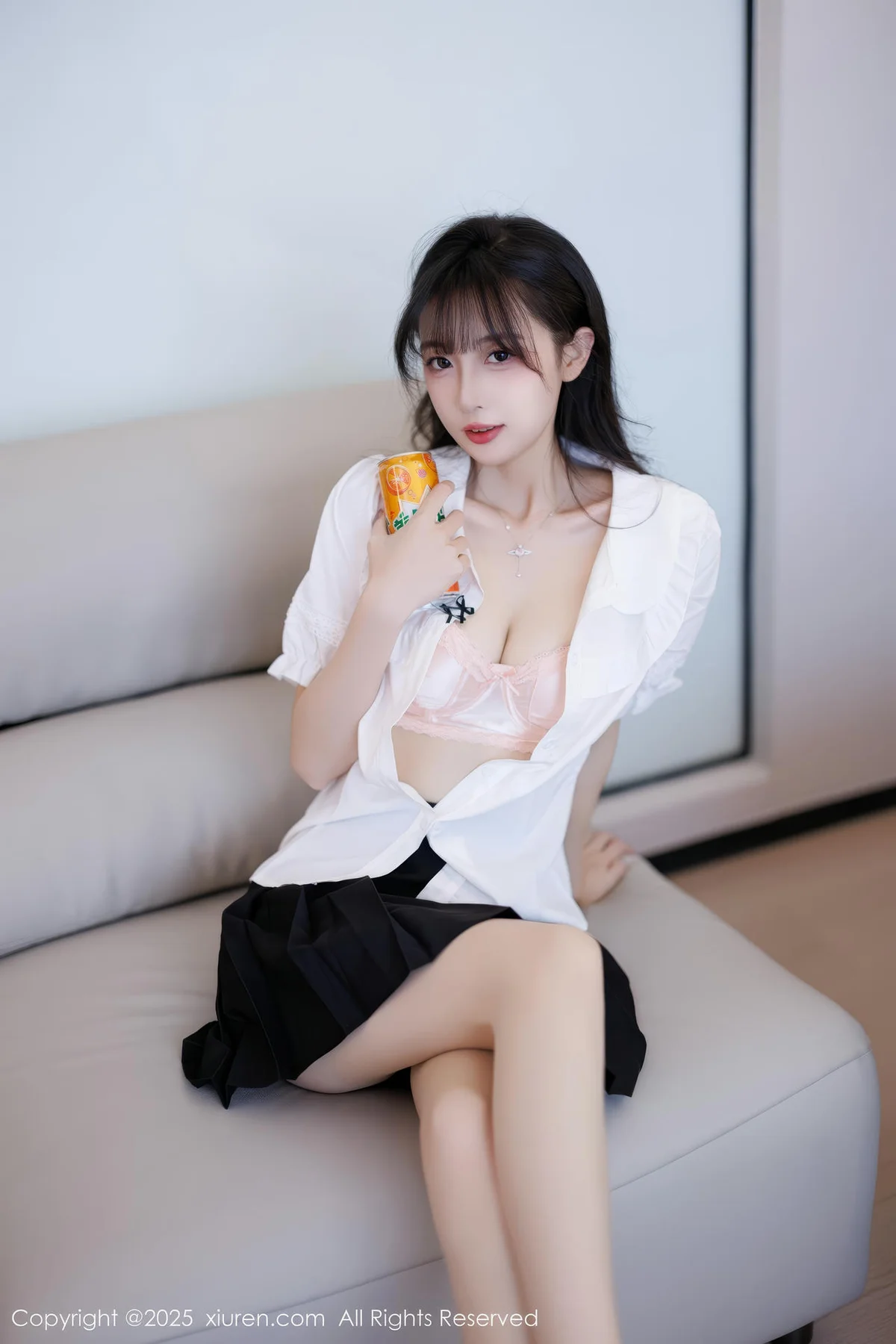 XiuRen 秀人 No.10067 樱桃小阑子 白丝美腿少女 - 2