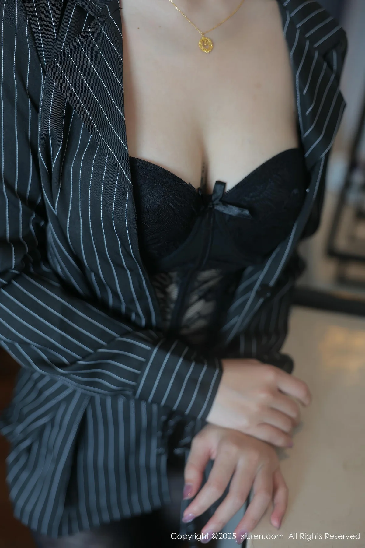 XiuRen 秀人 No.10076 沙子 短发黑丝美女私房 - 4