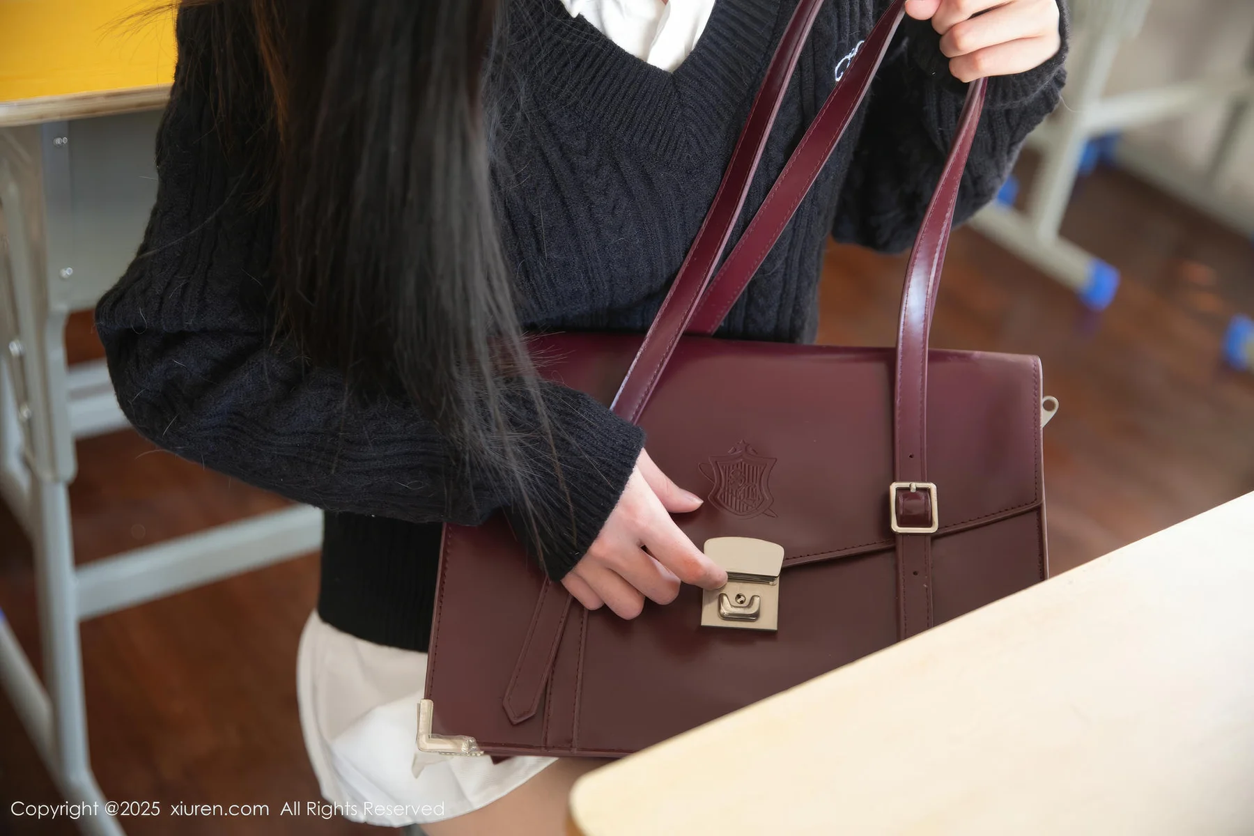 XiuRen 秀人 No.10078 刘婷婷 校园短裙清纯美女 - 9