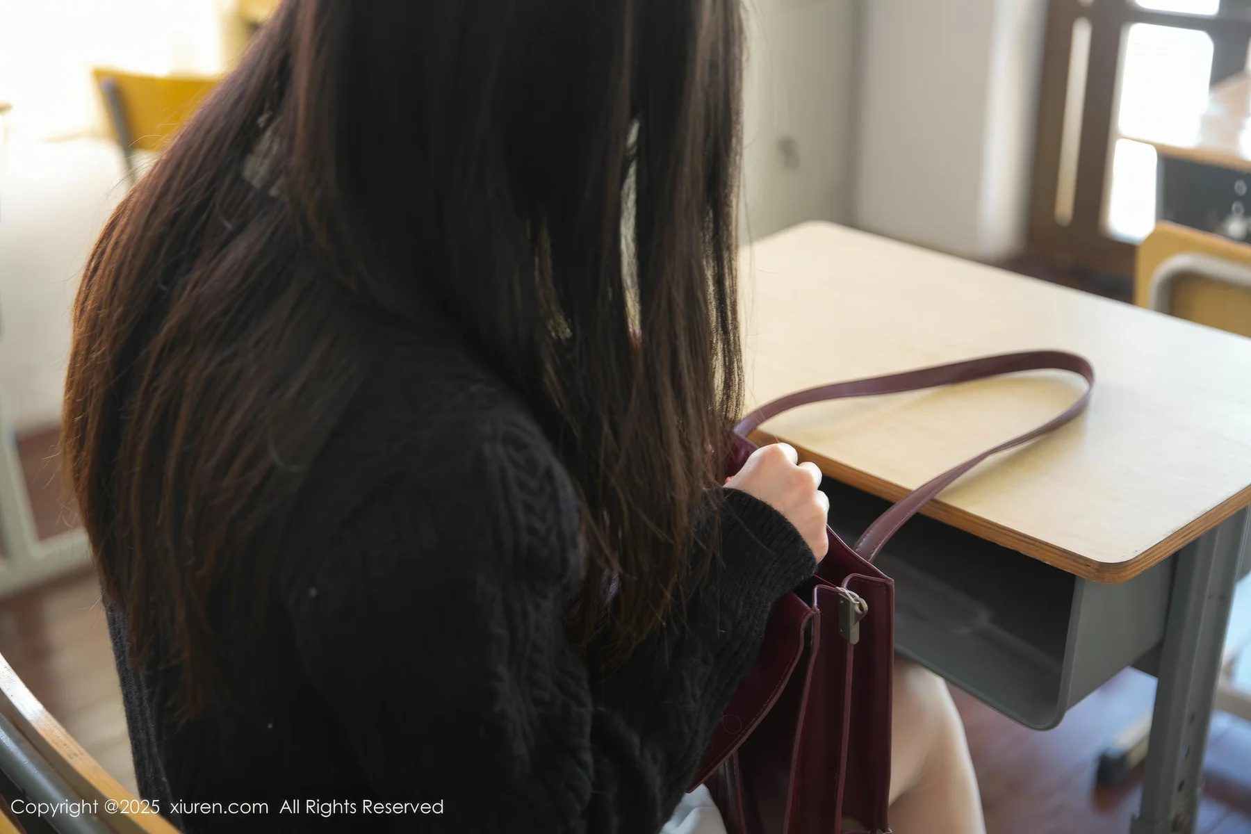 XiuRen 秀人 No.10078 刘婷婷 校园短裙清纯美女 - 7