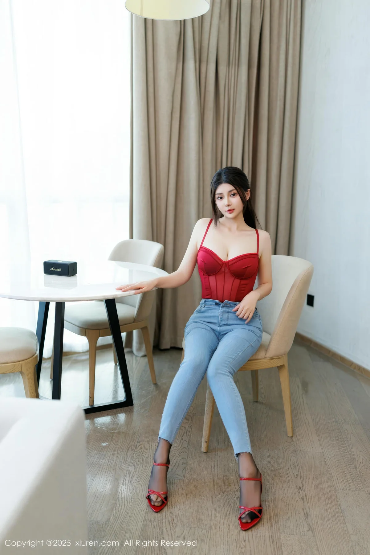 XiuRen 秀人 No.10090 凯竹Quinn 粉色紧身衣 - 1