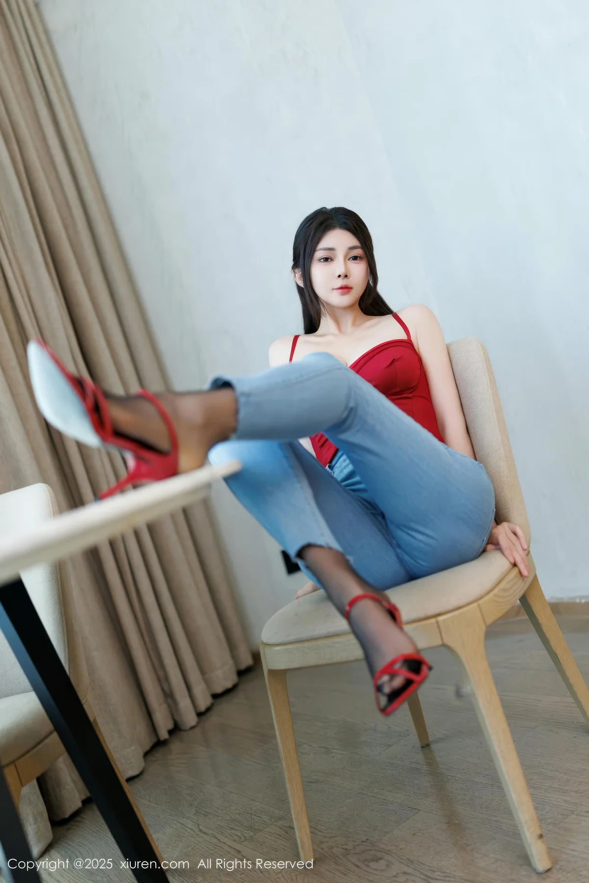 XiuRen 秀人 No.10090 凯竹Quinn 粉色紧身衣 - 4