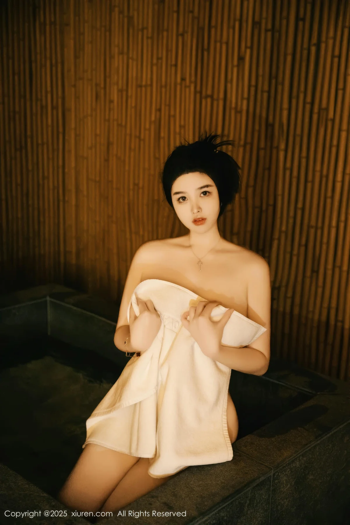 XiuRen 秀人 No.10091 林若凡F 温泉私房玉体 - 8