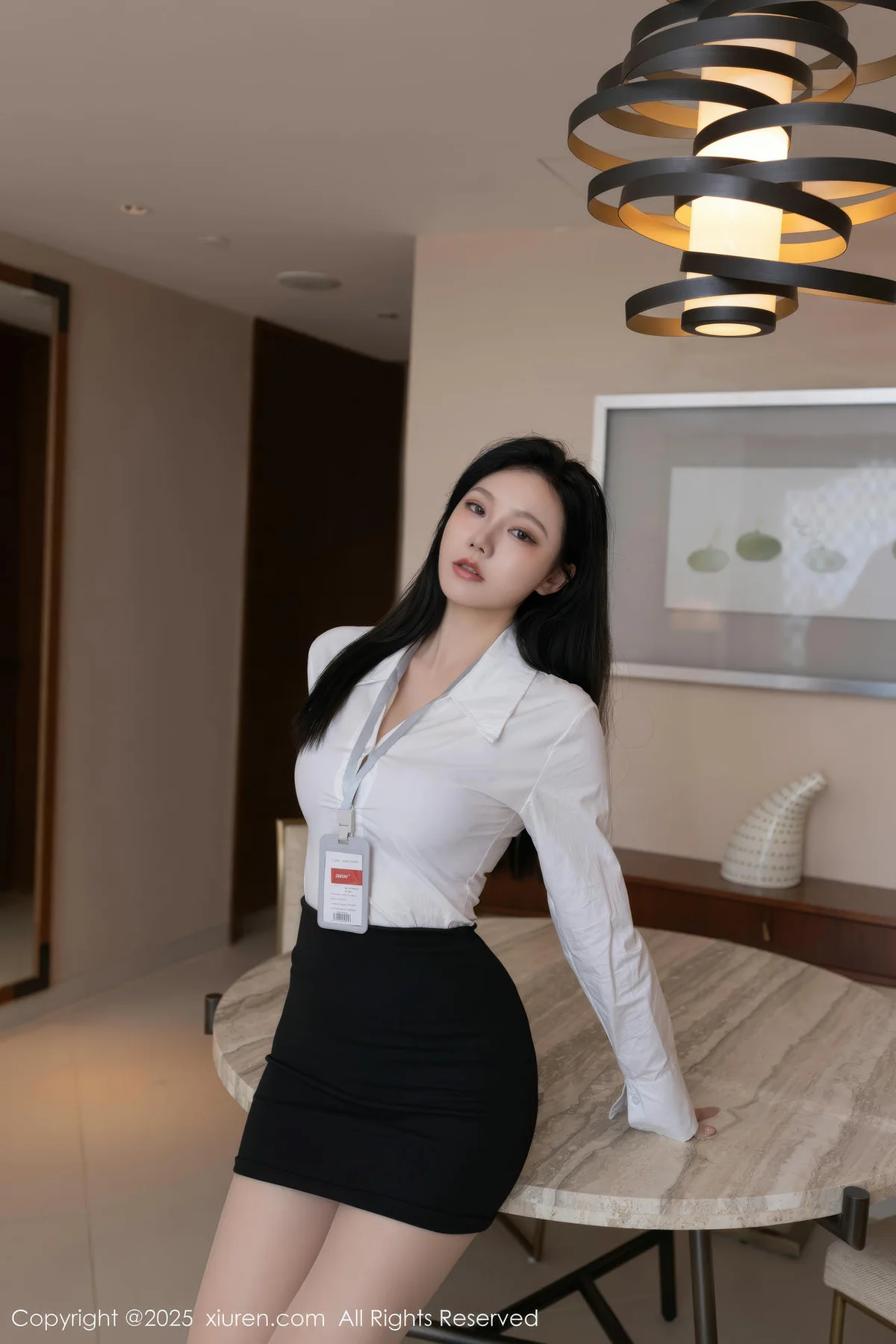 XiuRen 秀人 No.10100 安然anran 玉体紫色内衣 - 5