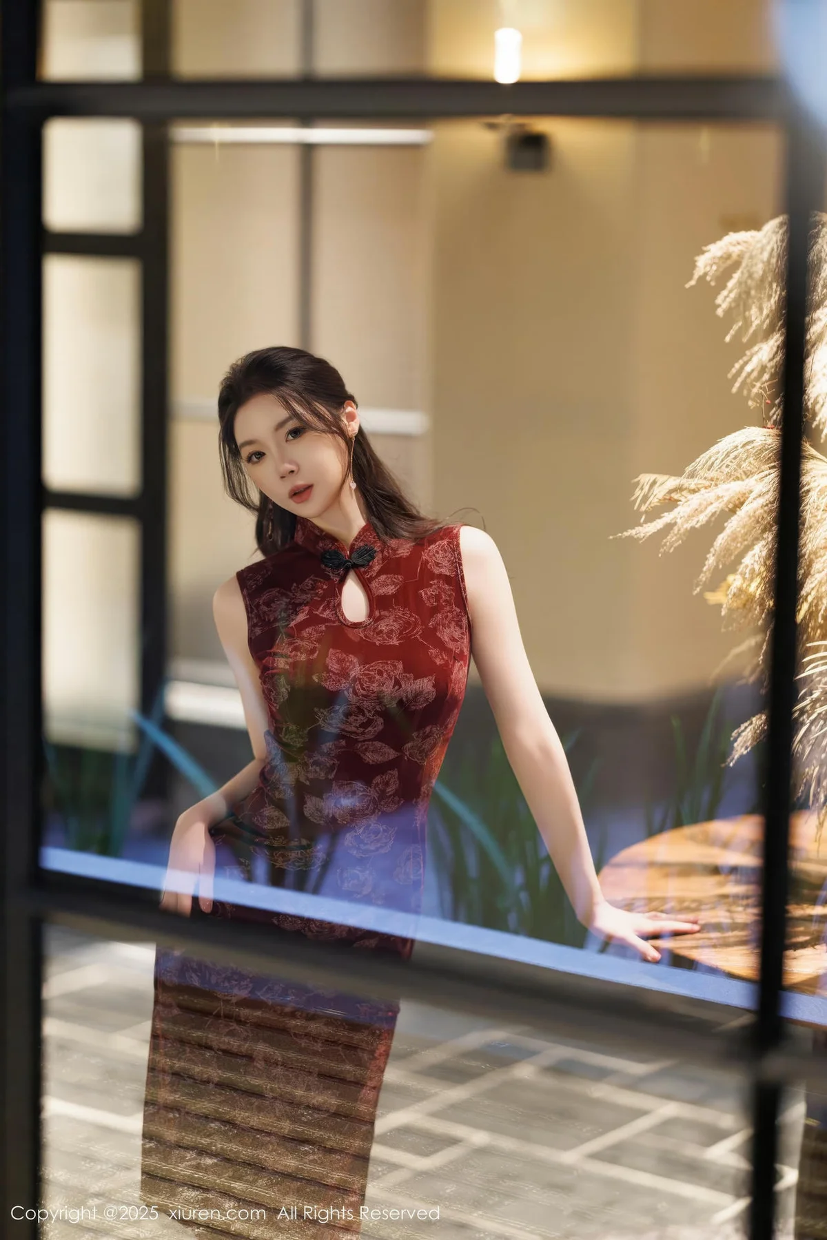 XiuRen 秀人 No.10106 梦心玥 紫色情趣连体衣 - 7