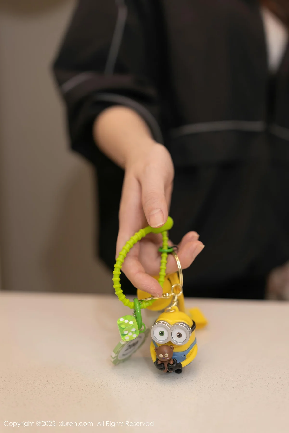 XiuRen 秀人 No.10112 鱼子酱Fish 黑色运动服 - 6