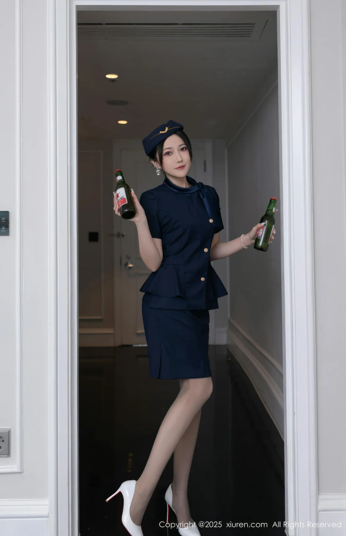 XiuRen 秀人 No.10142 鱼子酱Fish 制服女神服务 - 4