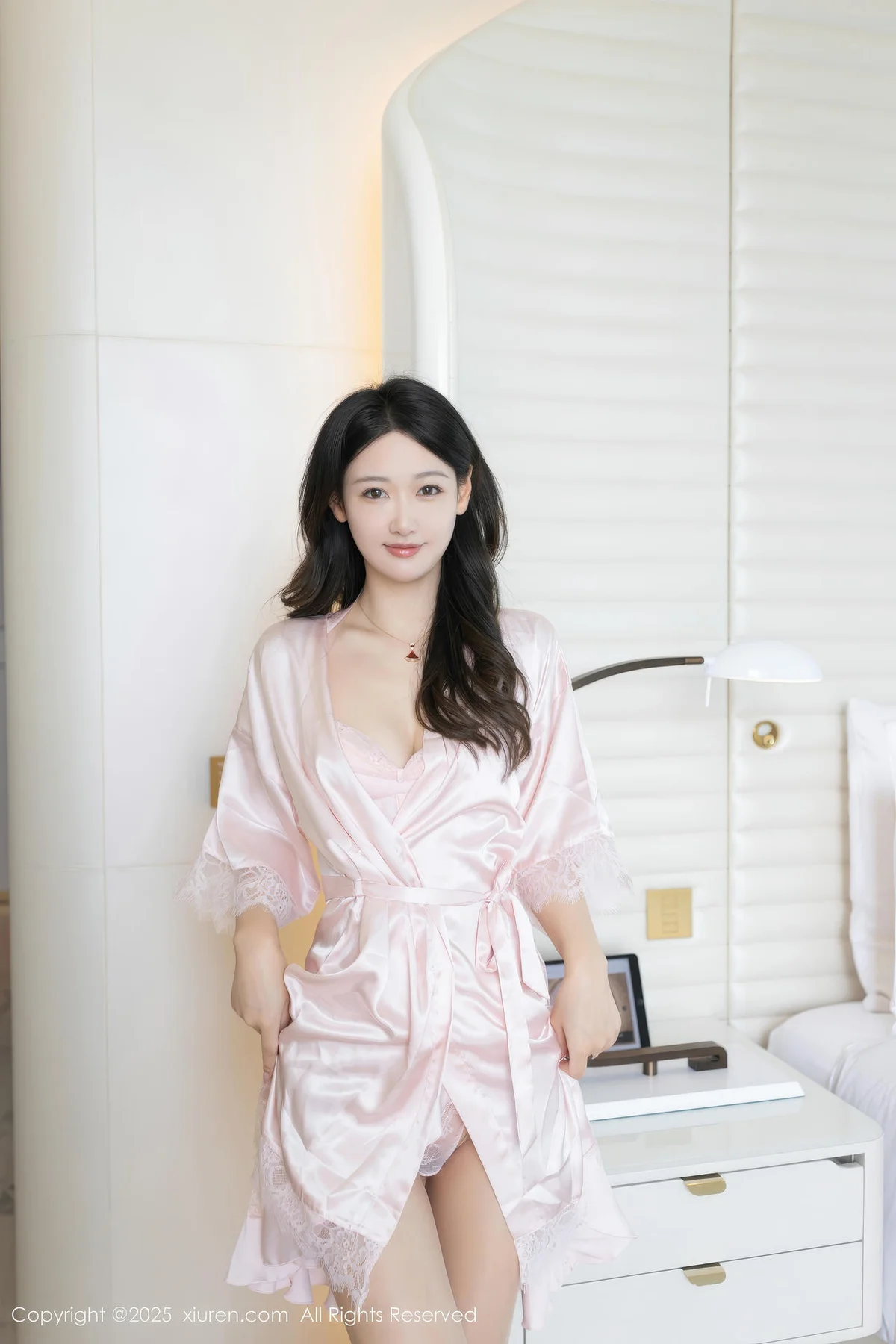 XiuRen 秀人 No.10150 唐安琪 粉色连衣短裙 - 5