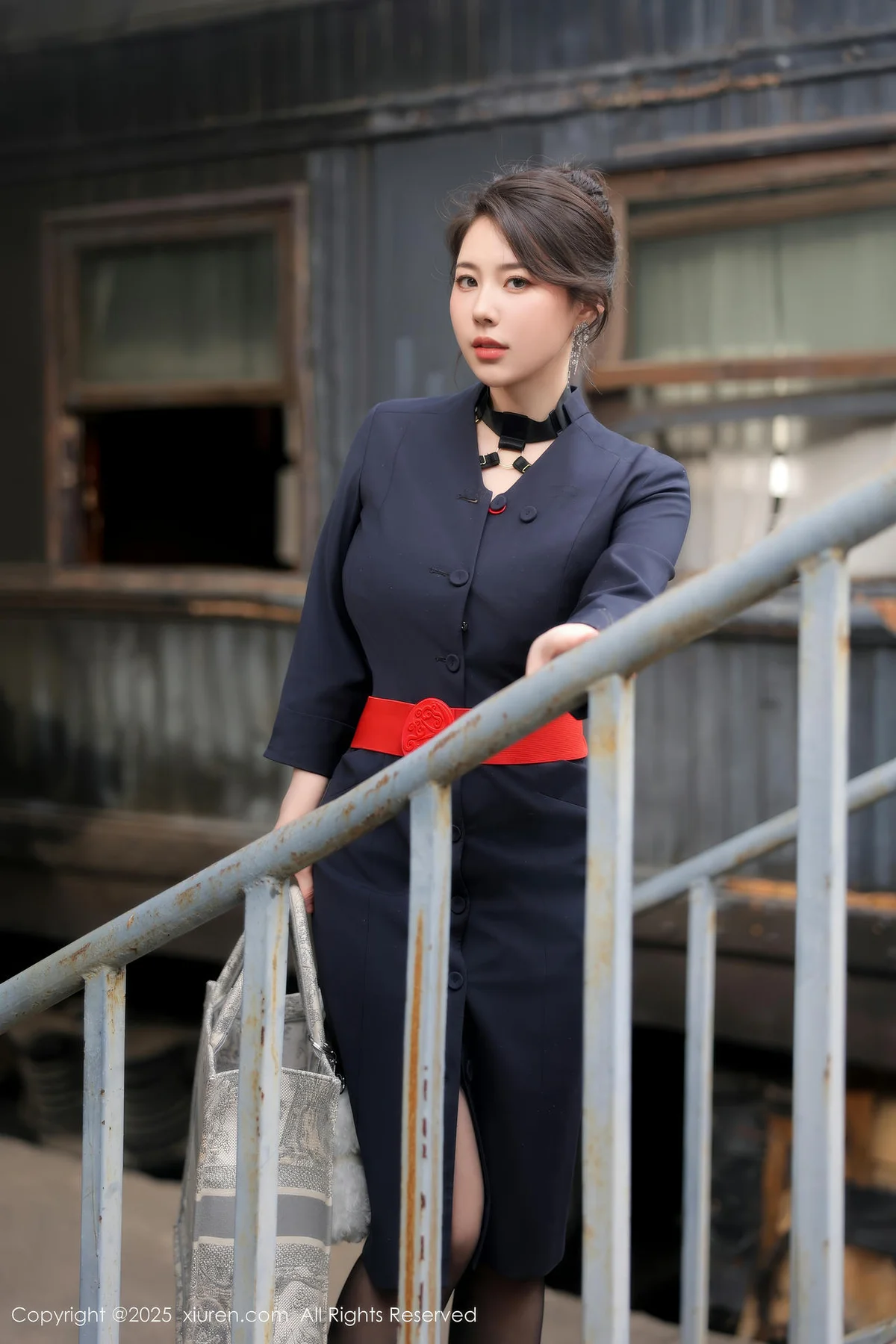 XiuRen 秀人 No.10155 白茹雪abby 性感空姐制服诱惑 - 1