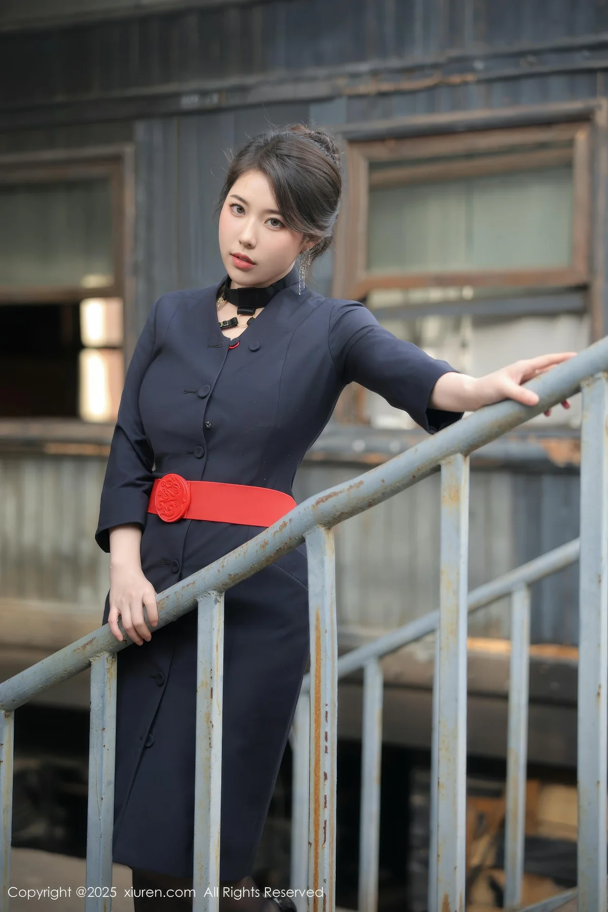 XiuRen 秀人 No.10155 白茹雪abby 性感空姐制服诱惑 - 3