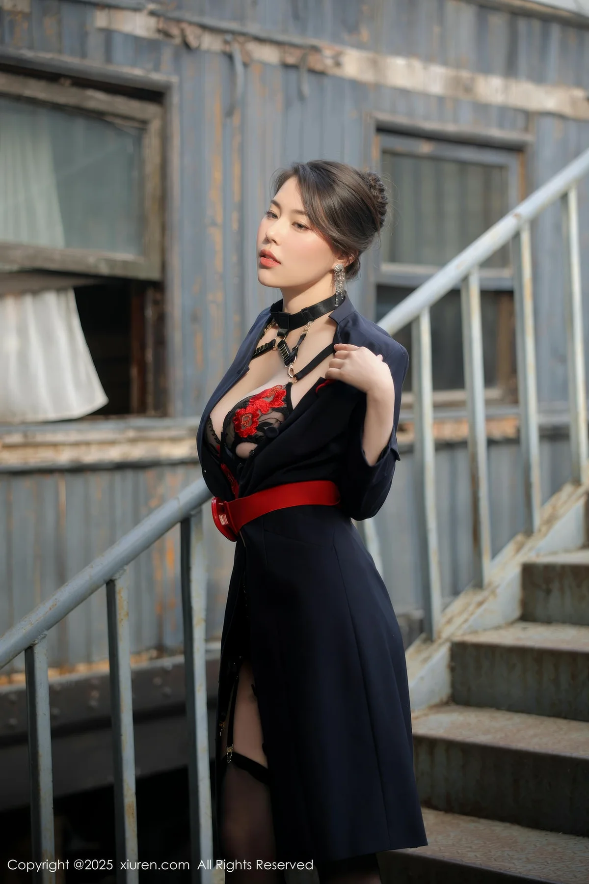 XiuRen 秀人 No.10155 白茹雪abby 性感空姐制服诱惑 - 1