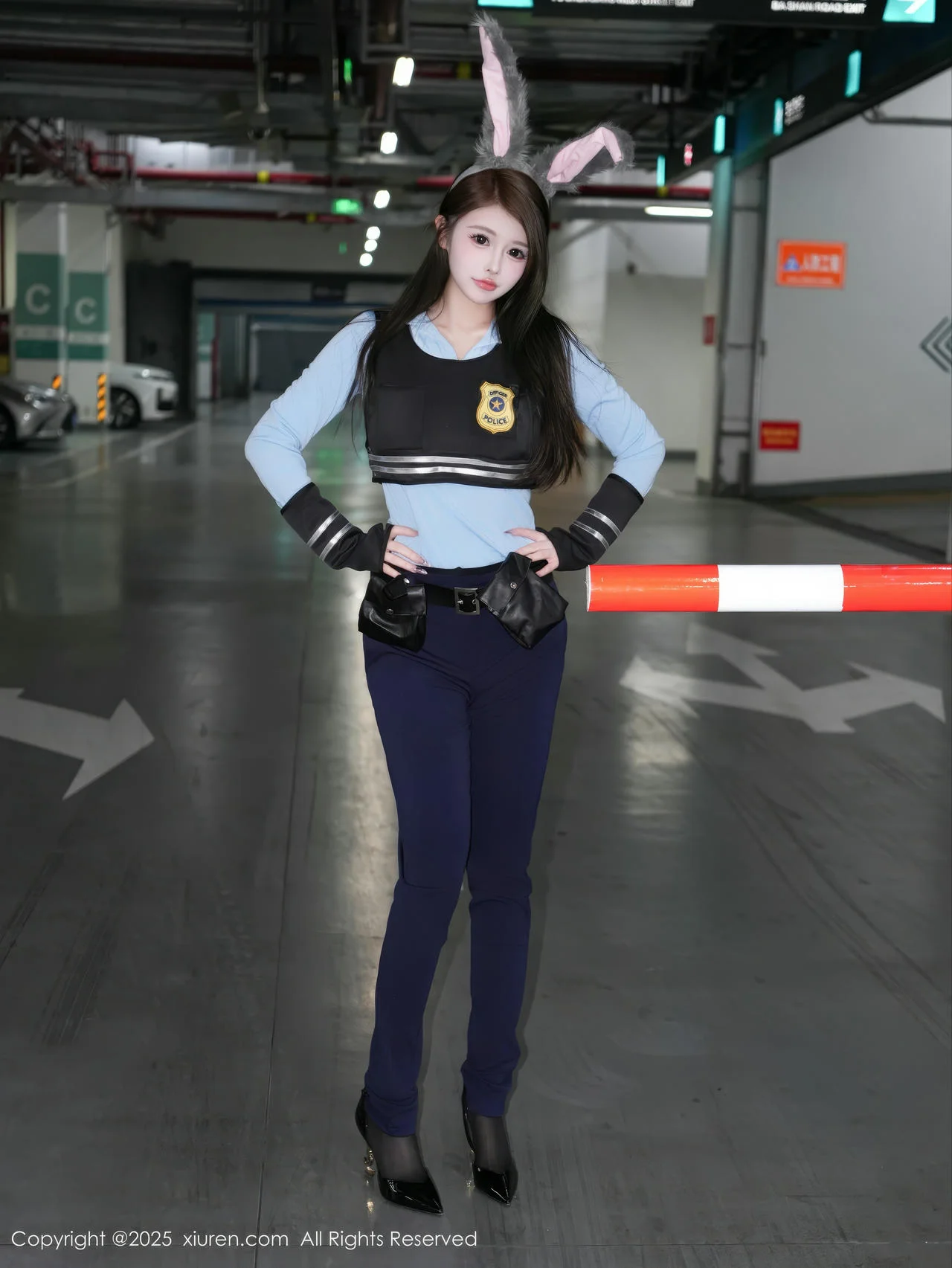 XiuRen 秀人 No.10158 甜妮 黑色制服兔女郎 - 5