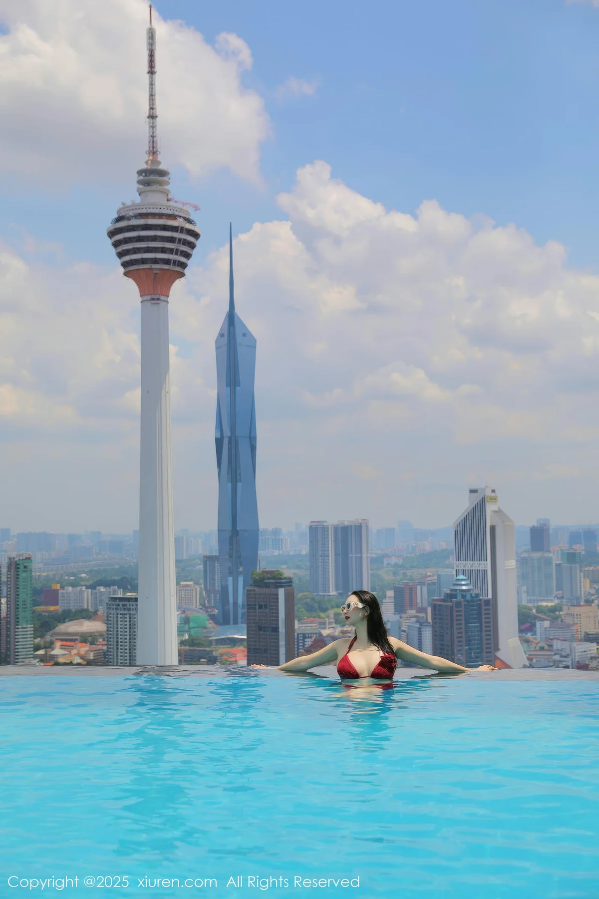 XiuRen 秀人 No.10172 Candy糖糖 红色比基尼 - 10